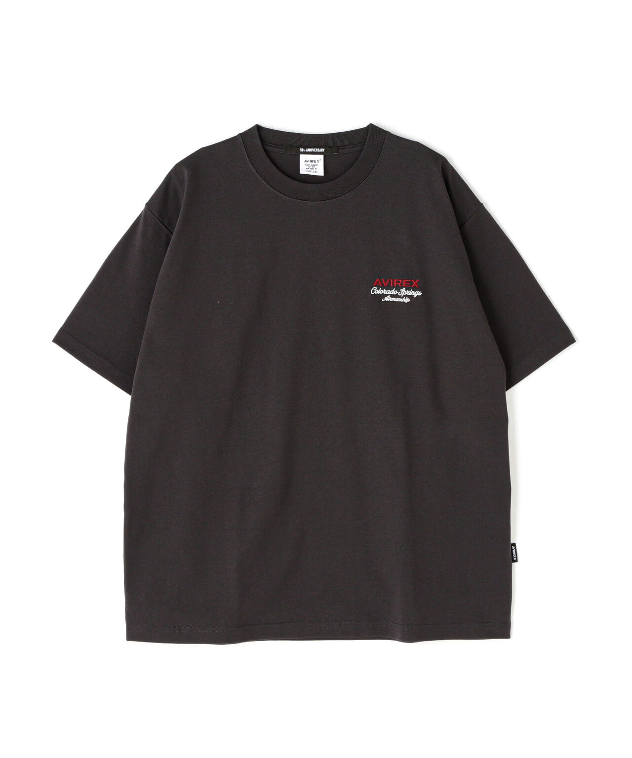 USAFA SQUADRONS EMBROIDERY T-SHIRT / 刺繍 半袖Tシャツ / AVIREX / アヴィレックス