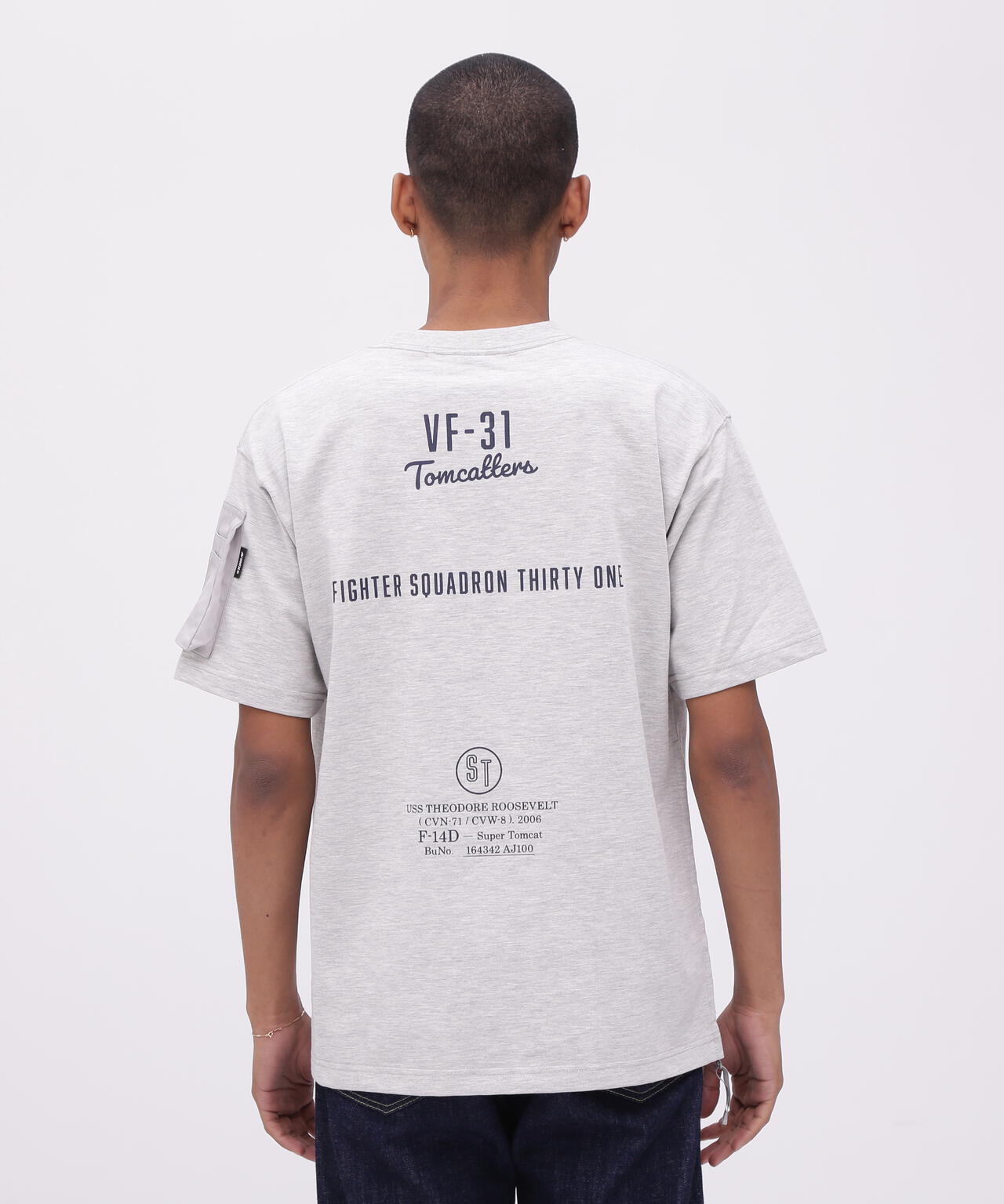 MIL. POCKET T-SHIRT / ミリタリーポケット 半袖Tシャツ / AVIREX / アヴィレックス