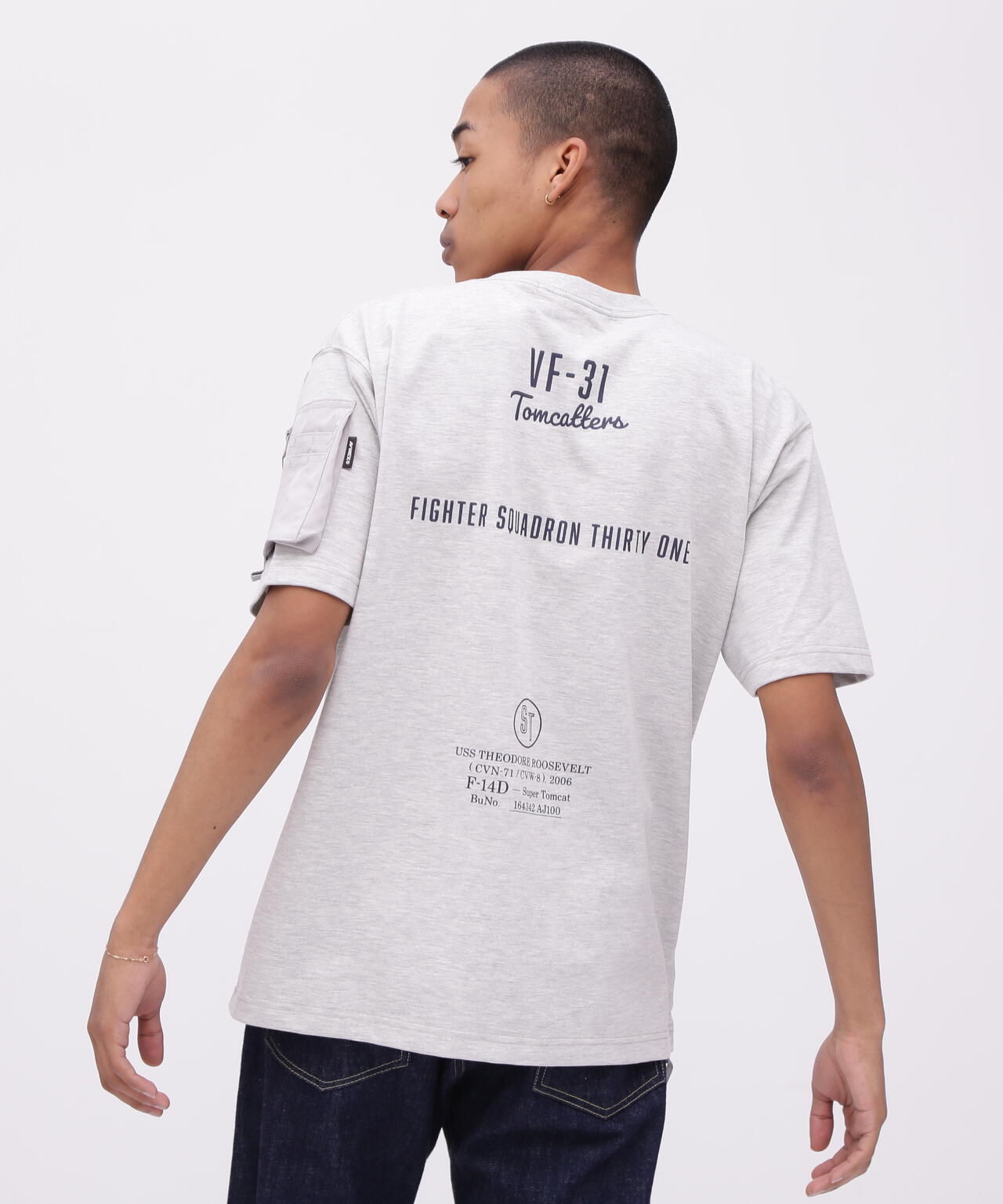 MIL. POCKET T-SHIRT / ミリタリーポケット 半袖Tシャツ / AVIREX / アヴィレックス