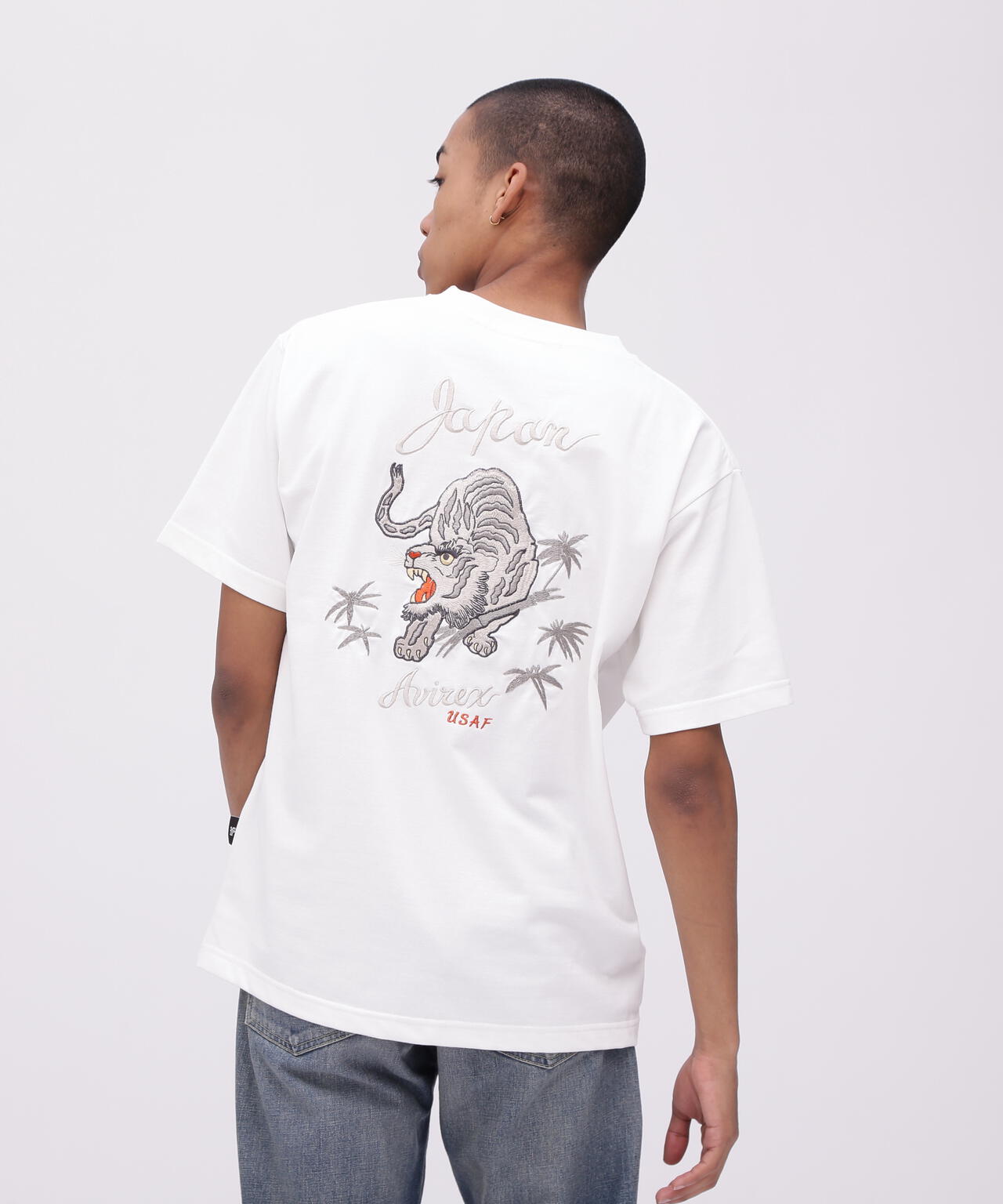 SOUVENIR TIGER T-SHIRT / スーベニア タイガー 半袖Tシャツ / AVIREX / アヴィレックス