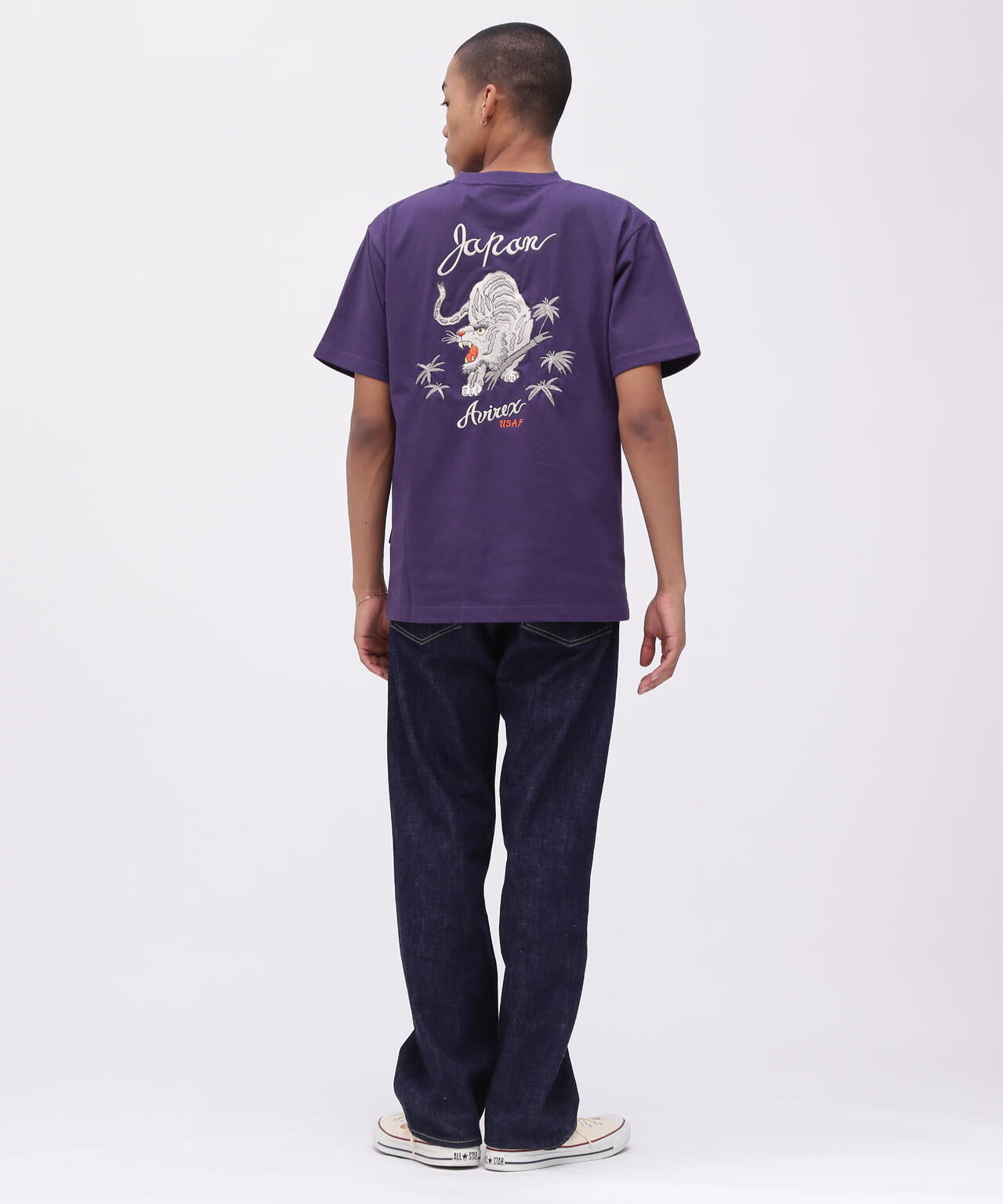 SOUVENIR TIGER T-SHIRT / スーベニア タイガー 半袖Tシャツ / AVIREX / アヴィレックス