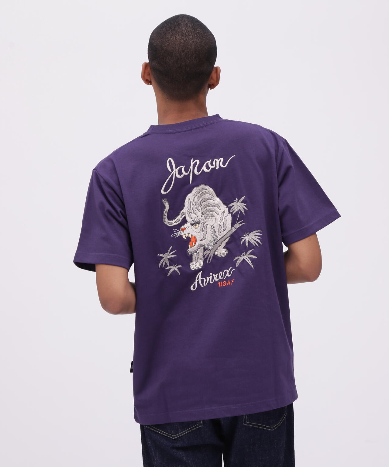 SOUVENIR TIGER T-SHIRT / スーベニア タイガー 半袖Tシャツ / AVIREX / アヴィレックス