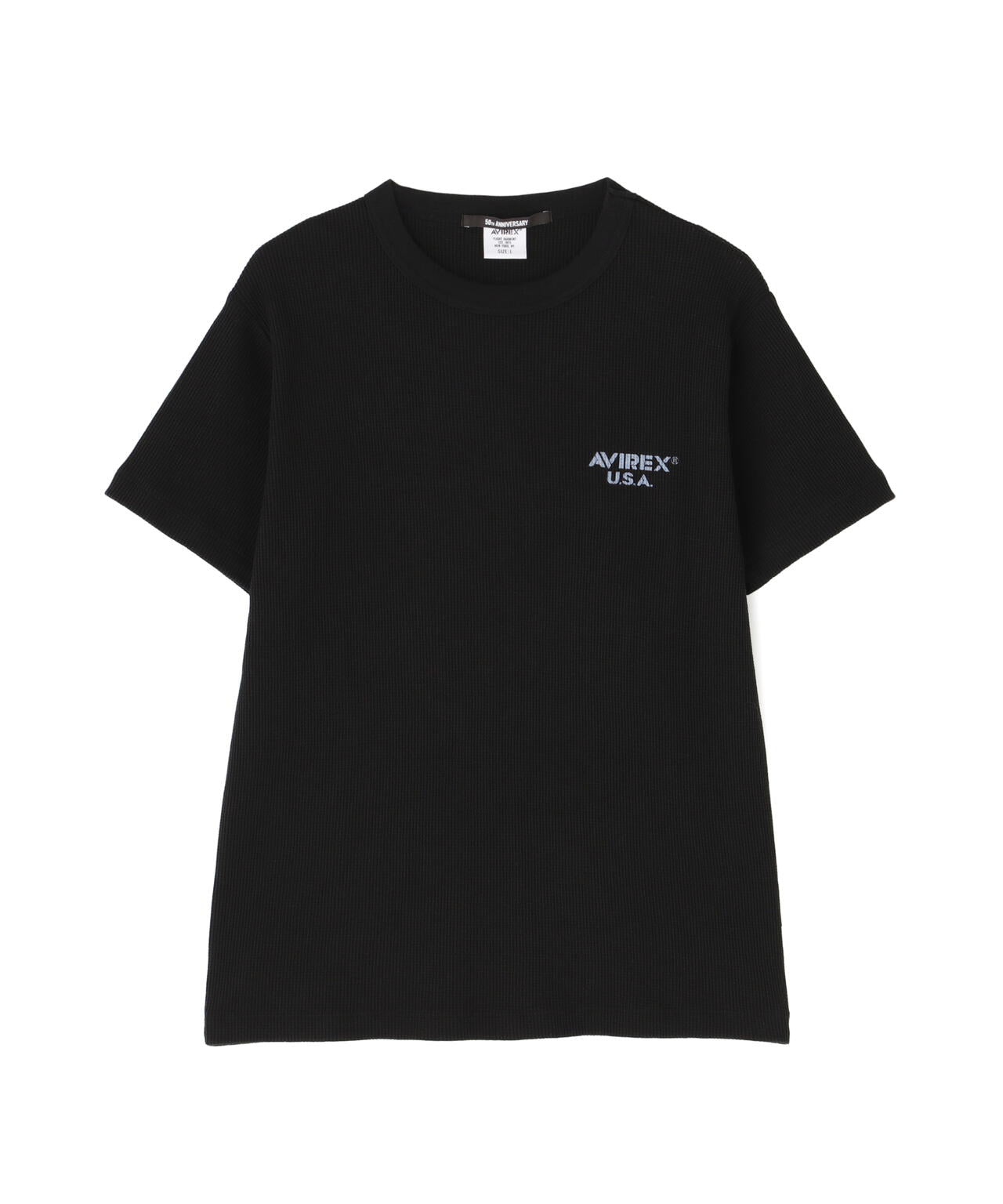 MINI WAFFLE T-SHIRT / ミニワッフル 半袖Tシャツ / AVIREX / アヴィレックス