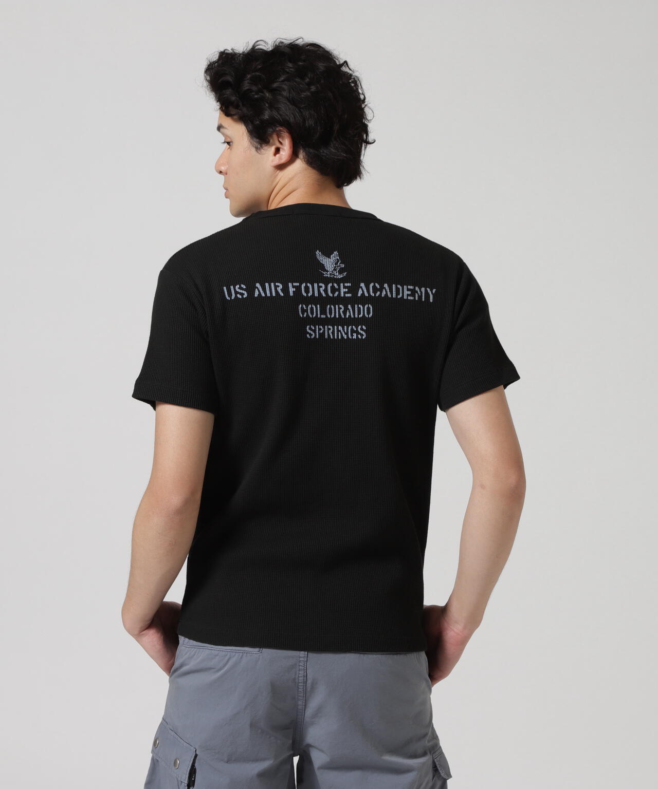 MINI WAFFLE T-SHIRT / ミニワッフル 半袖Tシャツ / AVIREX / アヴィレックス