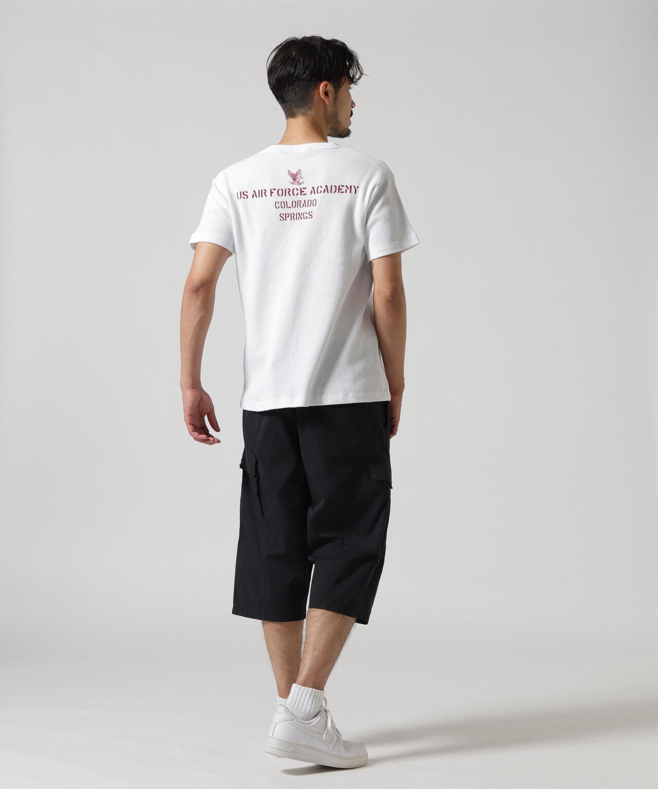 MINI WAFFLE T-SHIRT / ミニワッフル 半袖Tシャツ / AVIREX / アヴィレックス