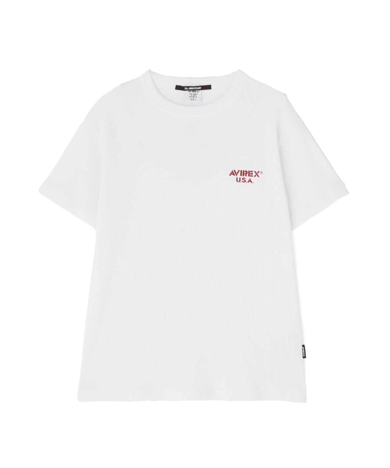 MINI WAFFLE T-SHIRT / ミニワッフル 半袖Tシャツ / AVIREX / アヴィレックス