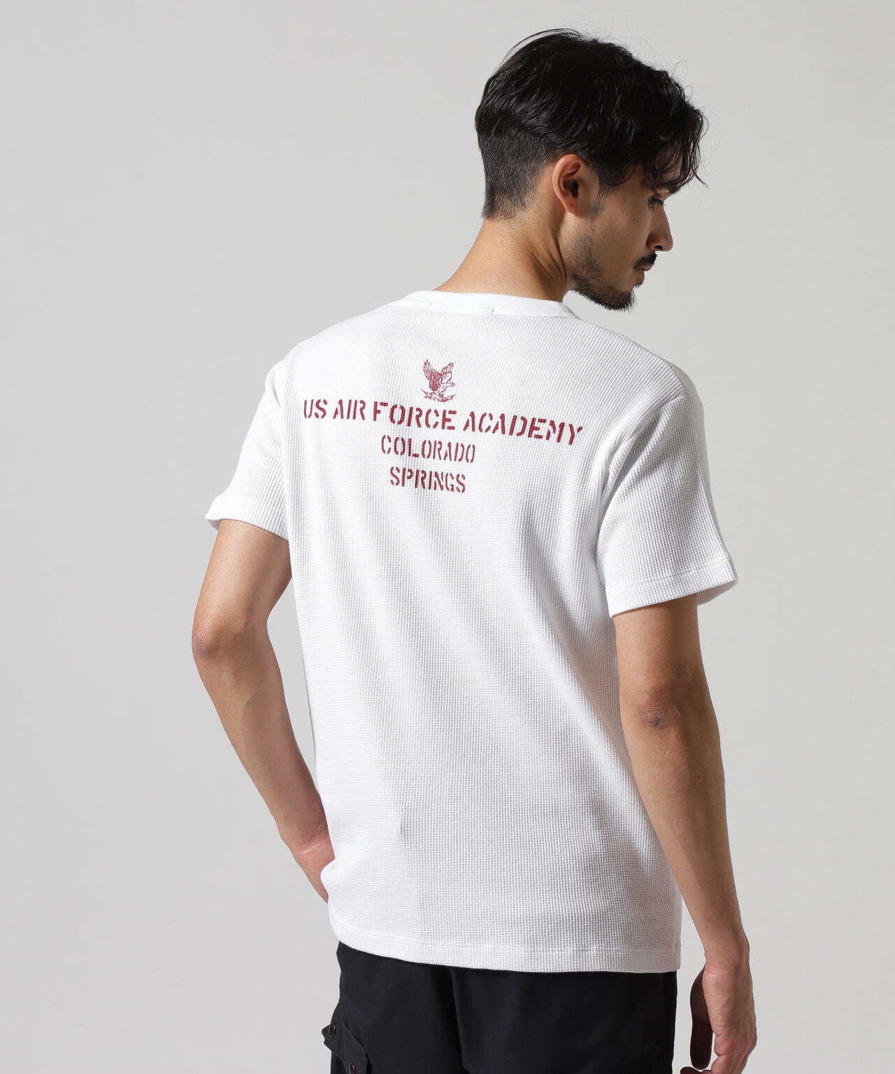 MINI WAFFLE T-SHIRT / ミニワッフル 半袖Tシャツ / AVIREX / アヴィレックス