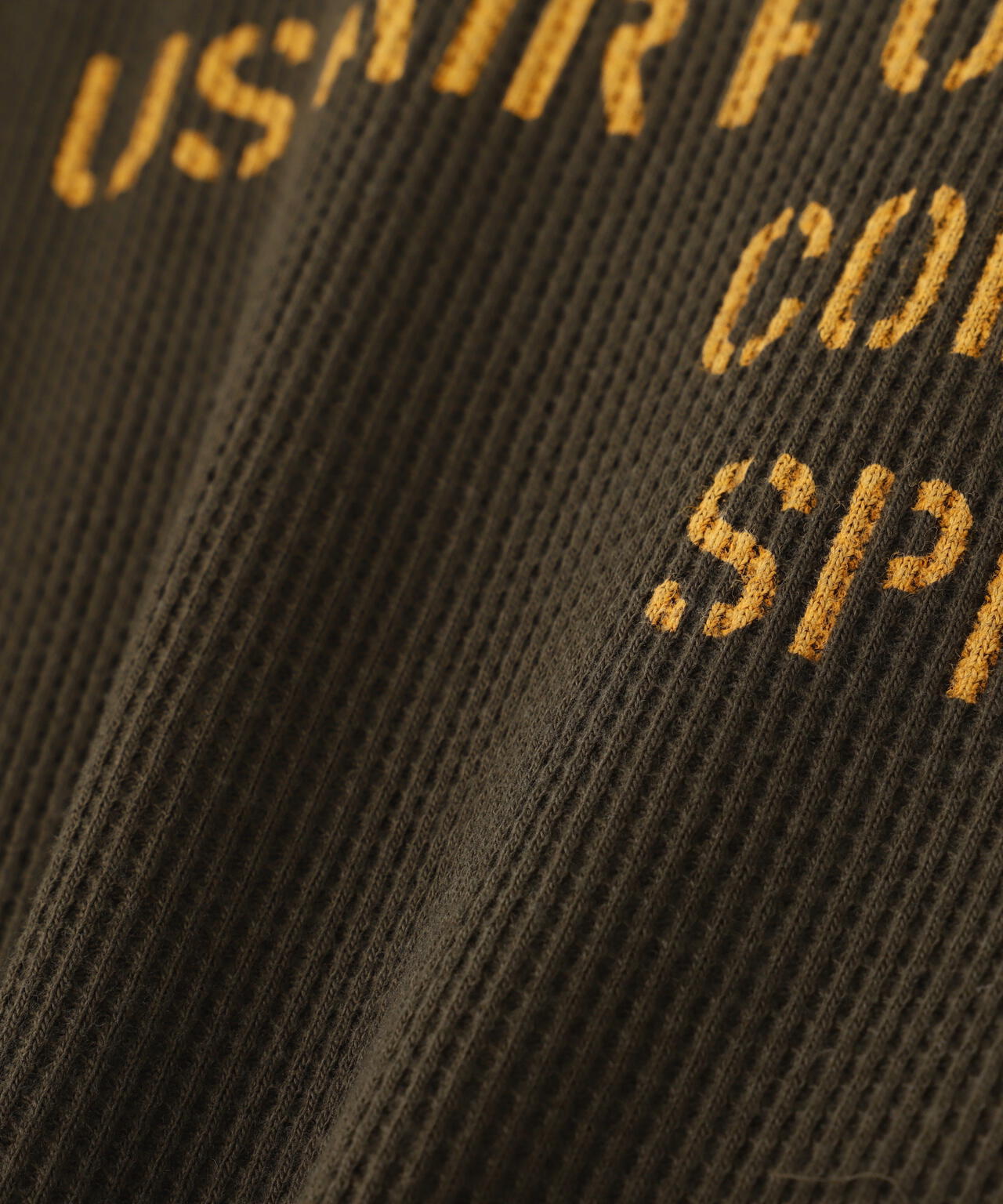 MINI WAFFLE T-SHIRT / ミニワッフル 半袖Tシャツ / AVIREX / アヴィレックス