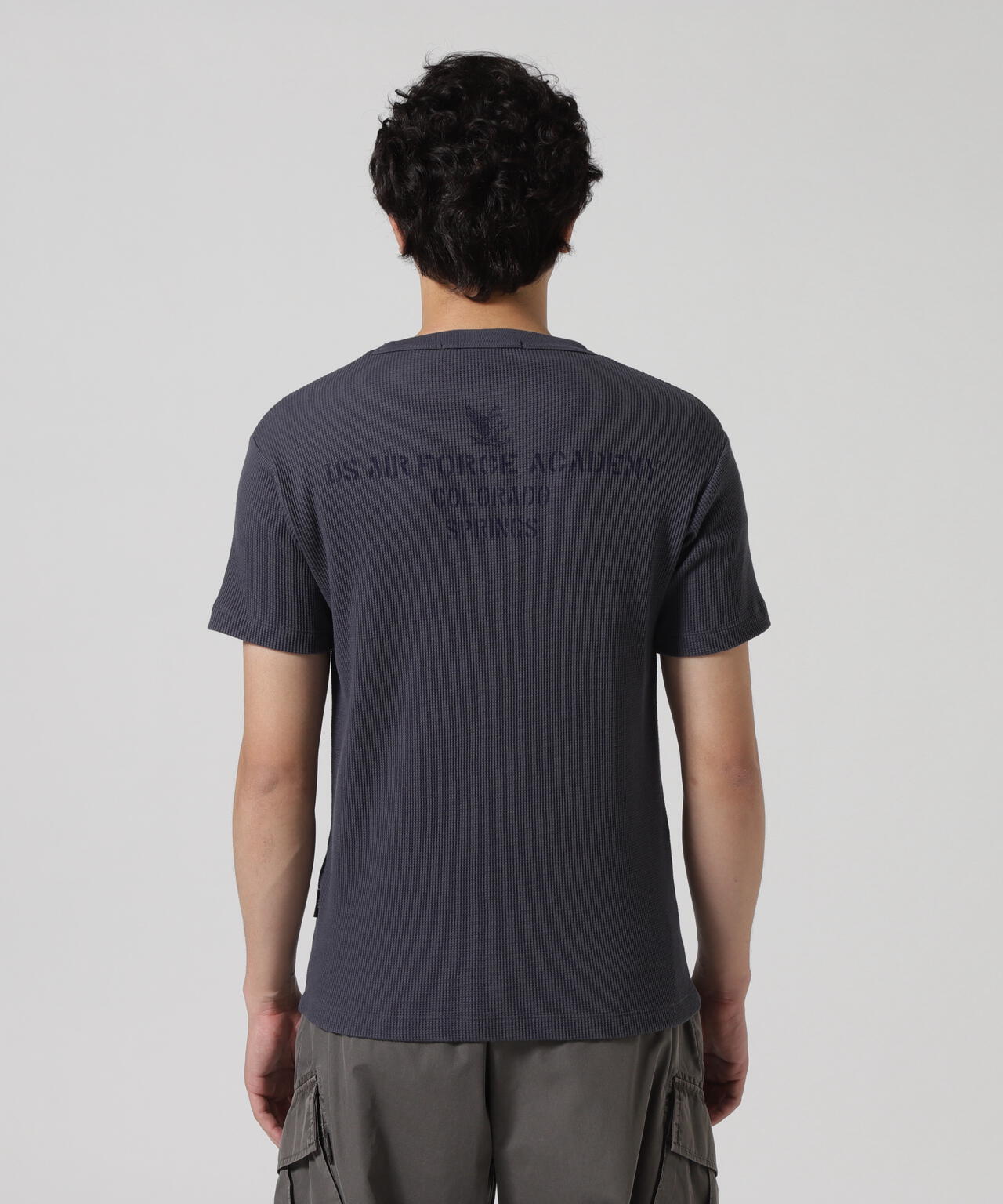 MINI WAFFLE T-SHIRT / ミニワッフル 半袖Tシャツ / AVIREX / アヴィレックス