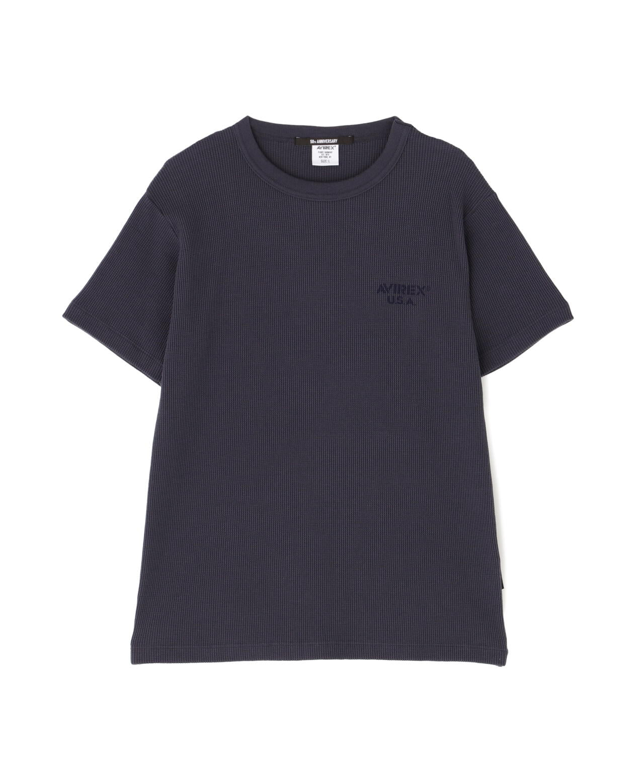 MINI WAFFLE T-SHIRT / ミニワッフル 半袖Tシャツ / AVIREX / アヴィレックス