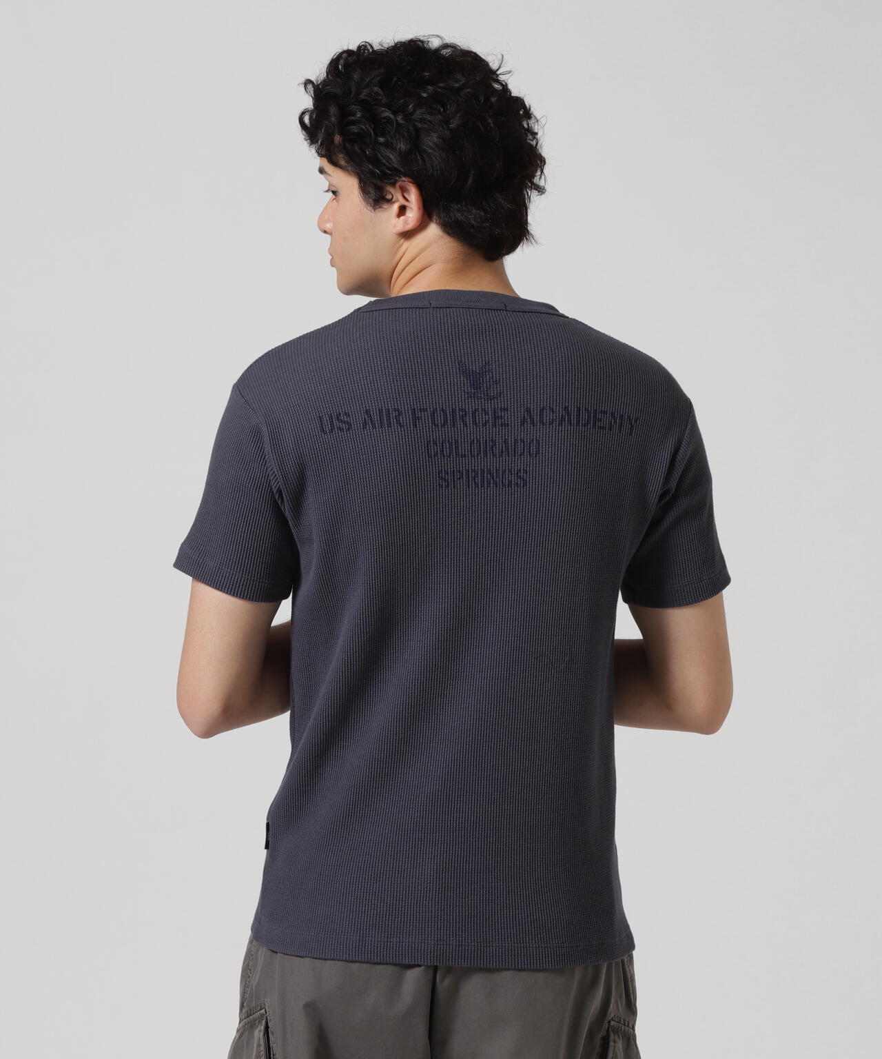 MINI WAFFLE T-SHIRT / ミニワッフル 半袖Tシャツ / AVIREX / アヴィレックス