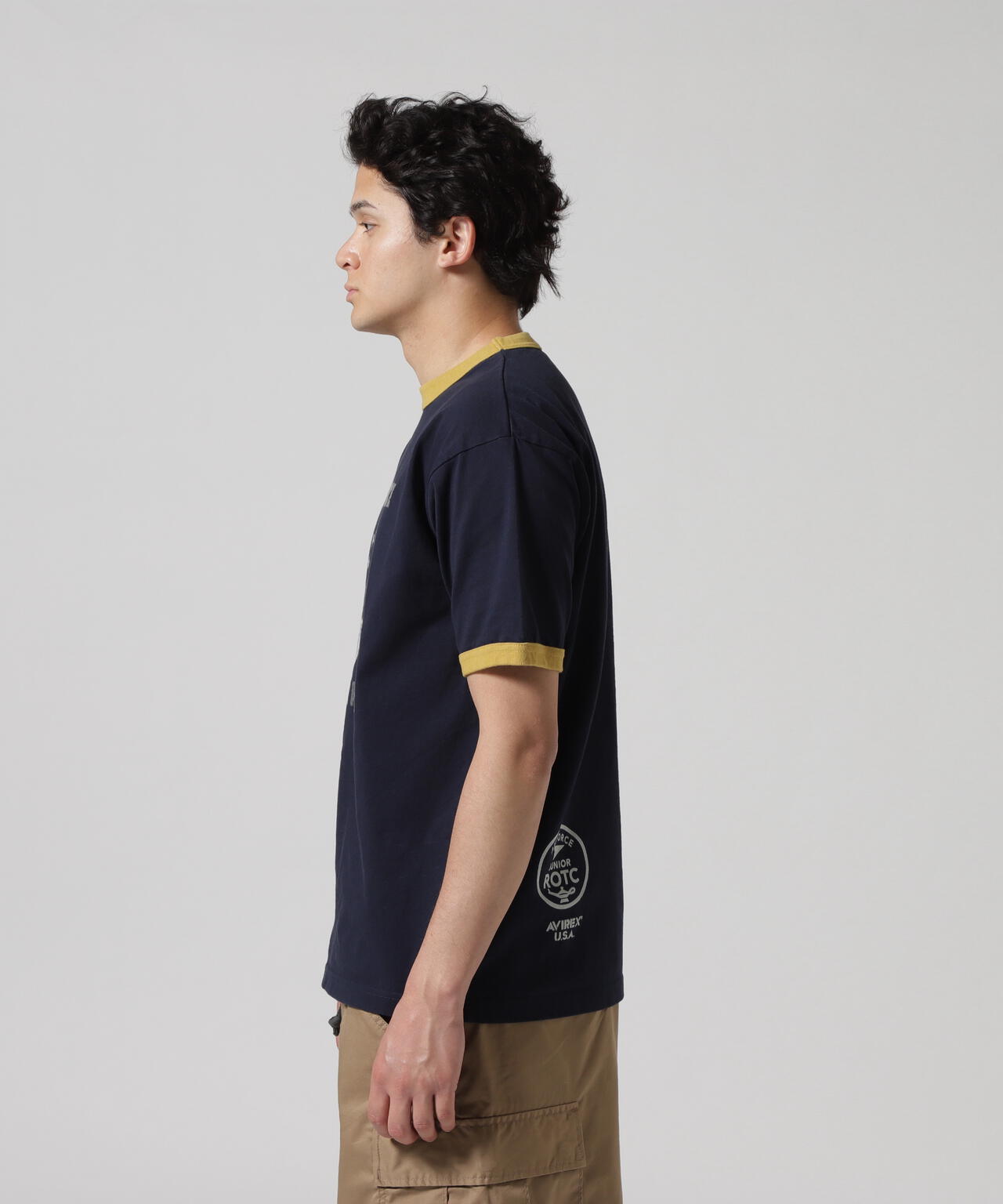 MIL. ACADEMY T-SHIRT "AF.JR" / ミリタリーアカデミー 半袖Tシャツ / AVIREX / アヴィレックス