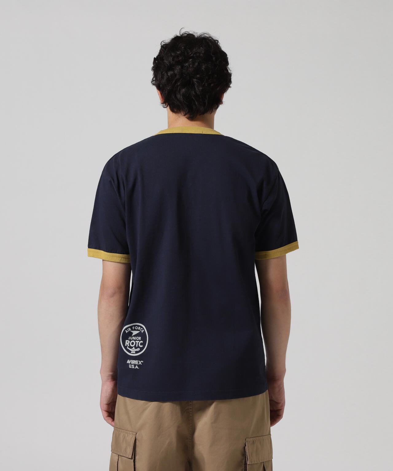 MIL. ACADEMY T-SHIRT "AF.JR" / ミリタリーアカデミー 半袖Tシャツ / AVIREX / アヴィレックス