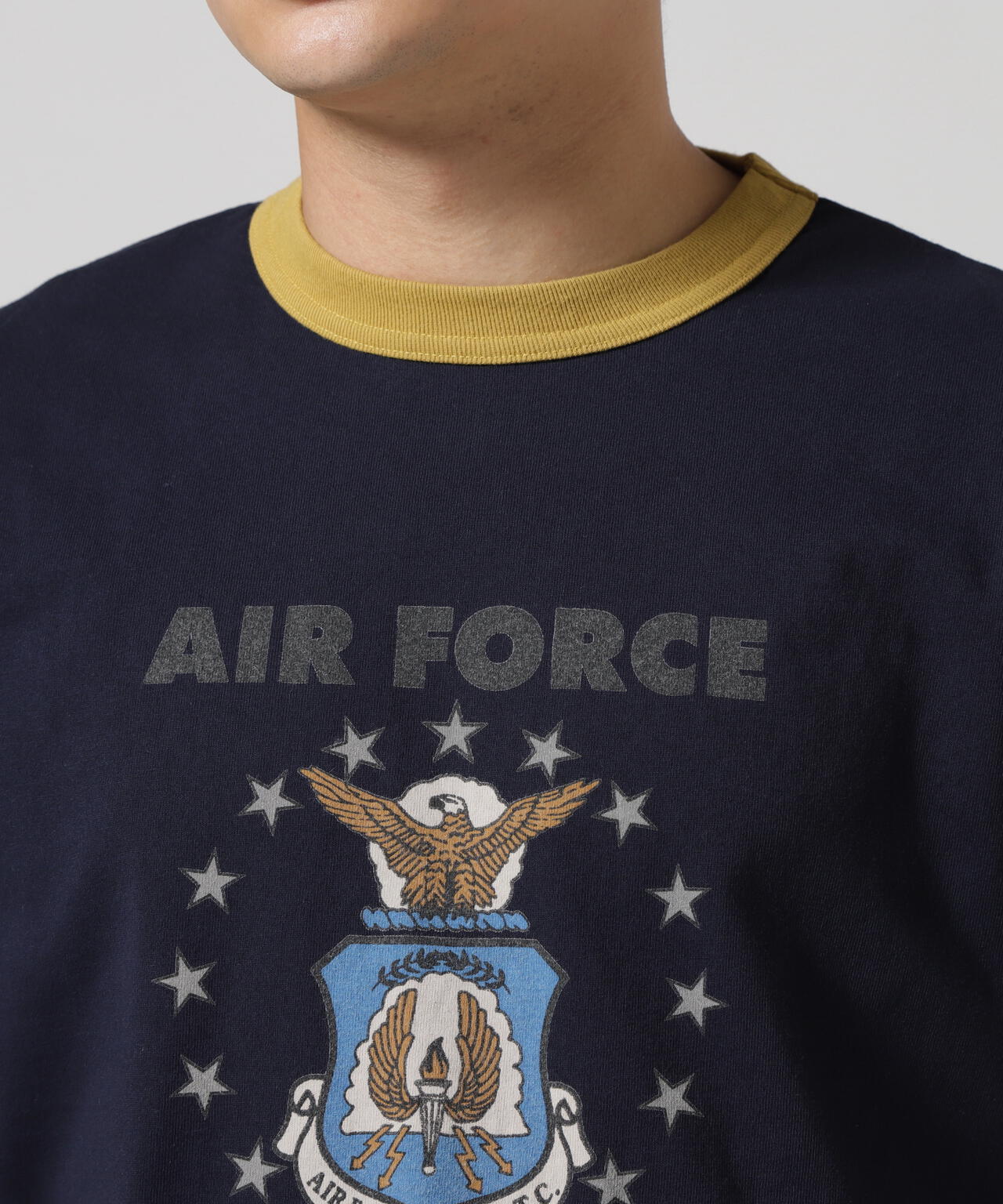 MIL. ACADEMY T-SHIRT "AF.JR" / ミリタリーアカデミー 半袖Tシャツ / AVIREX / アヴィレックス