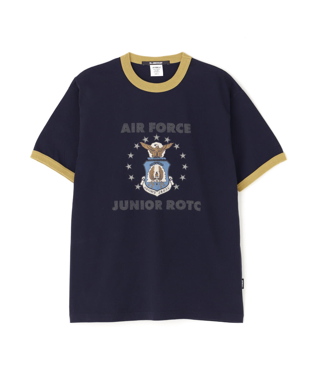 MIL. ACADEMY T-SHIRT "AF.JR" / ミリタリーアカデミー 半袖Tシャツ / AVIREX / アヴィレックス
