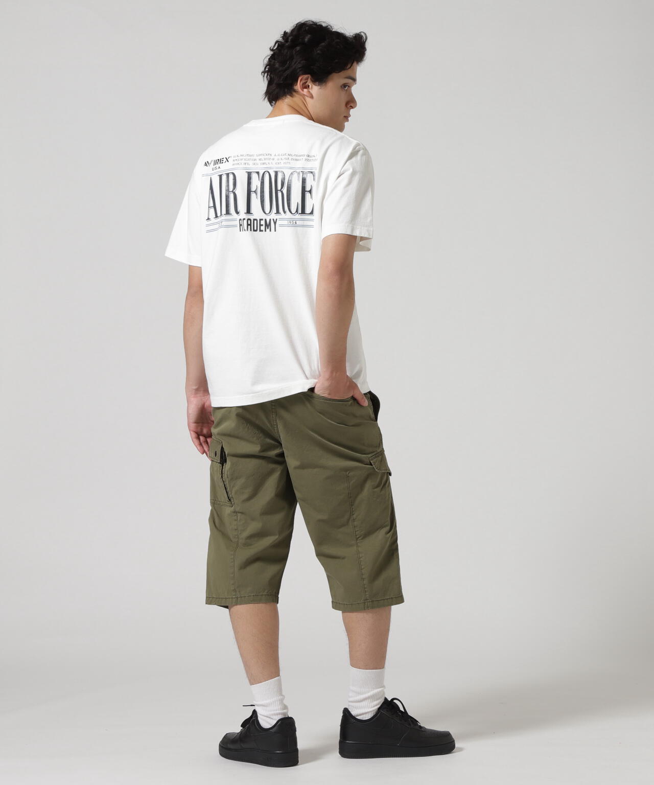MIL. ACADEMY T-SHIRT "1954" / ミリタリーアカデミー 半袖Tシャツ / AVIREX / アヴィレックス