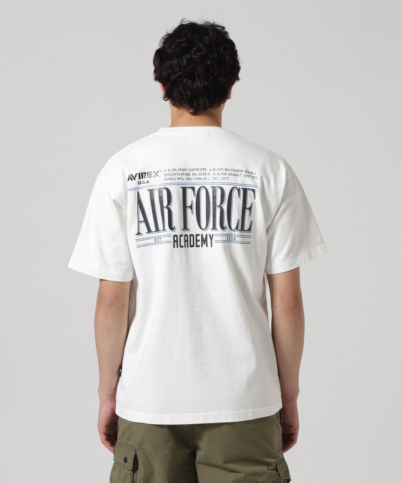 MIL. ACADEMY T-SHIRT "1954" / ミリタリーアカデミー 半袖Tシャツ / AVIREX / アヴィレックス
