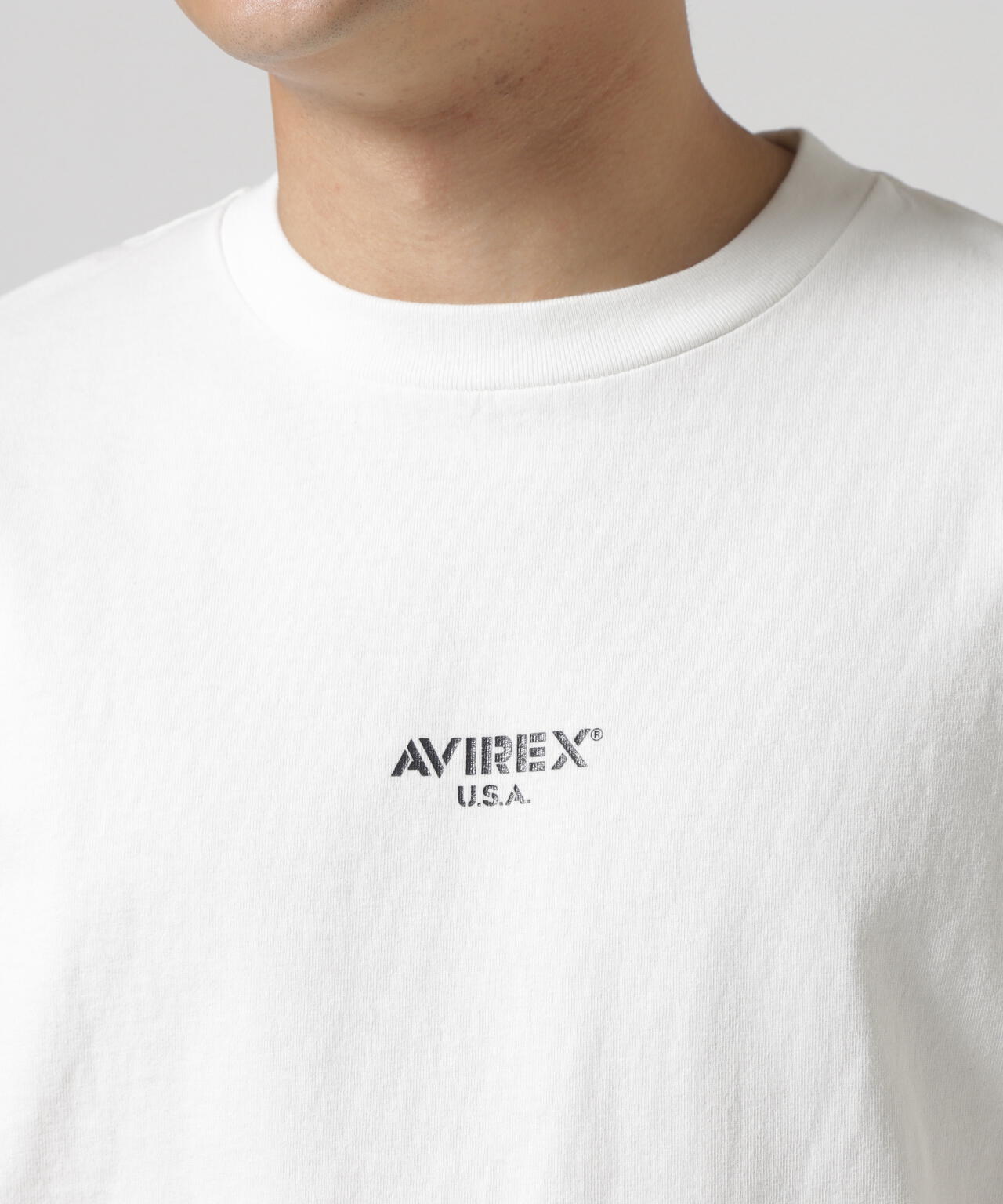 MIL. ACADEMY T-SHIRT "1954" / ミリタリーアカデミー 半袖Tシャツ / AVIREX / アヴィレックス