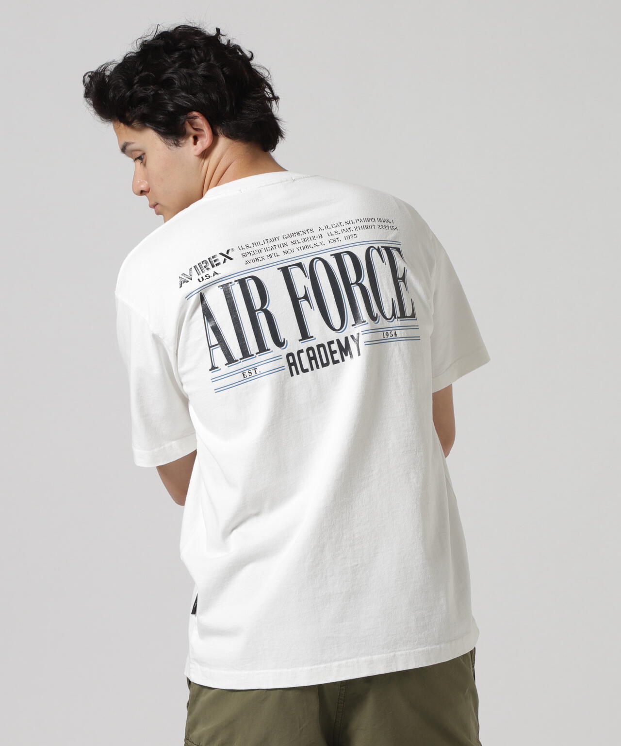 MIL. ACADEMY T-SHIRT "1954" / ミリタリーアカデミー 半袖Tシャツ / AVIREX / アヴィレックス