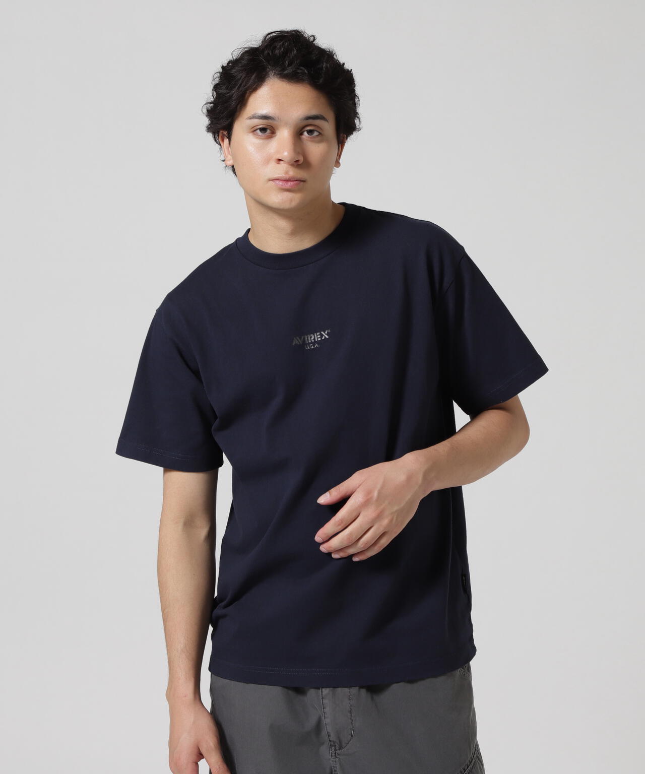 MIL. ACADEMY T-SHIRT "1954" / ミリタリーアカデミー 半袖Tシャツ / AVIREX / アヴィレックス