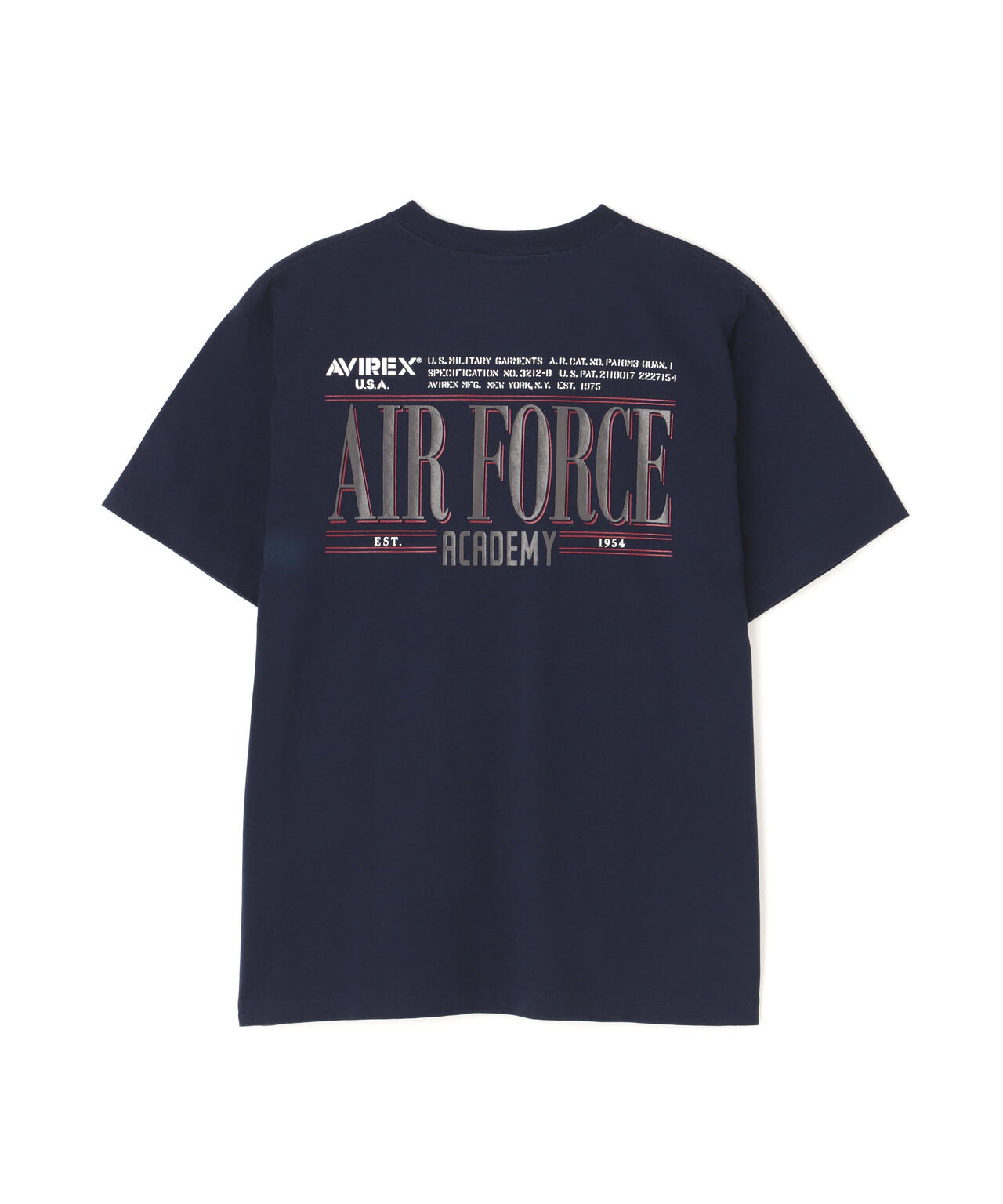 MIL. ACADEMY T-SHIRT "1954" / ミリタリーアカデミー 半袖Tシャツ / AVIREX / アヴィレックス