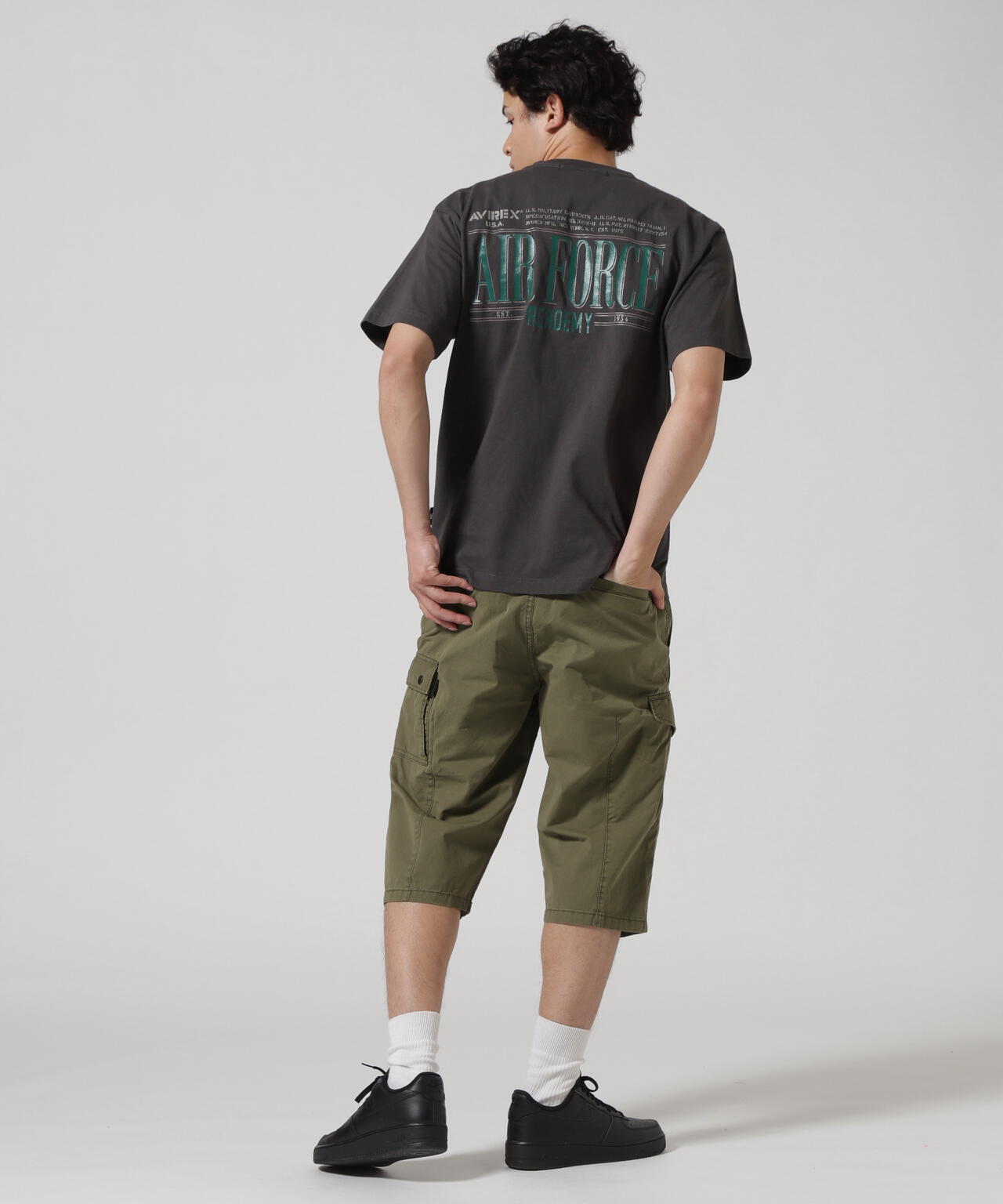 MIL. ACADEMY T-SHIRT "1954" / ミリタリーアカデミー 半袖Tシャツ / AVIREX / アヴィレックス
