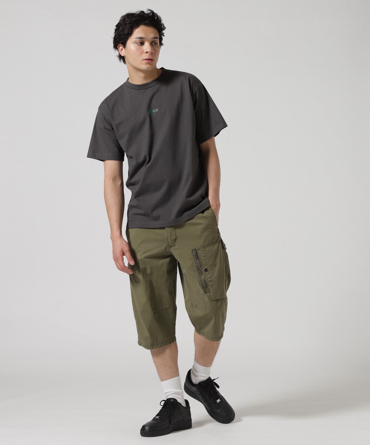 MIL. ACADEMY T-SHIRT "1954" / ミリタリーアカデミー 半袖Tシャツ / AVIREX / アヴィレックス