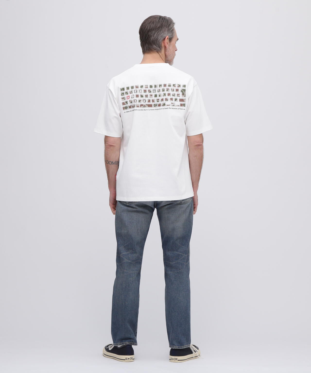 《WEB限定》CAMO KEYBOARD T-SHIRT "AVIREX" / カモ キーボード 半袖Tシャツ / AVIREX /