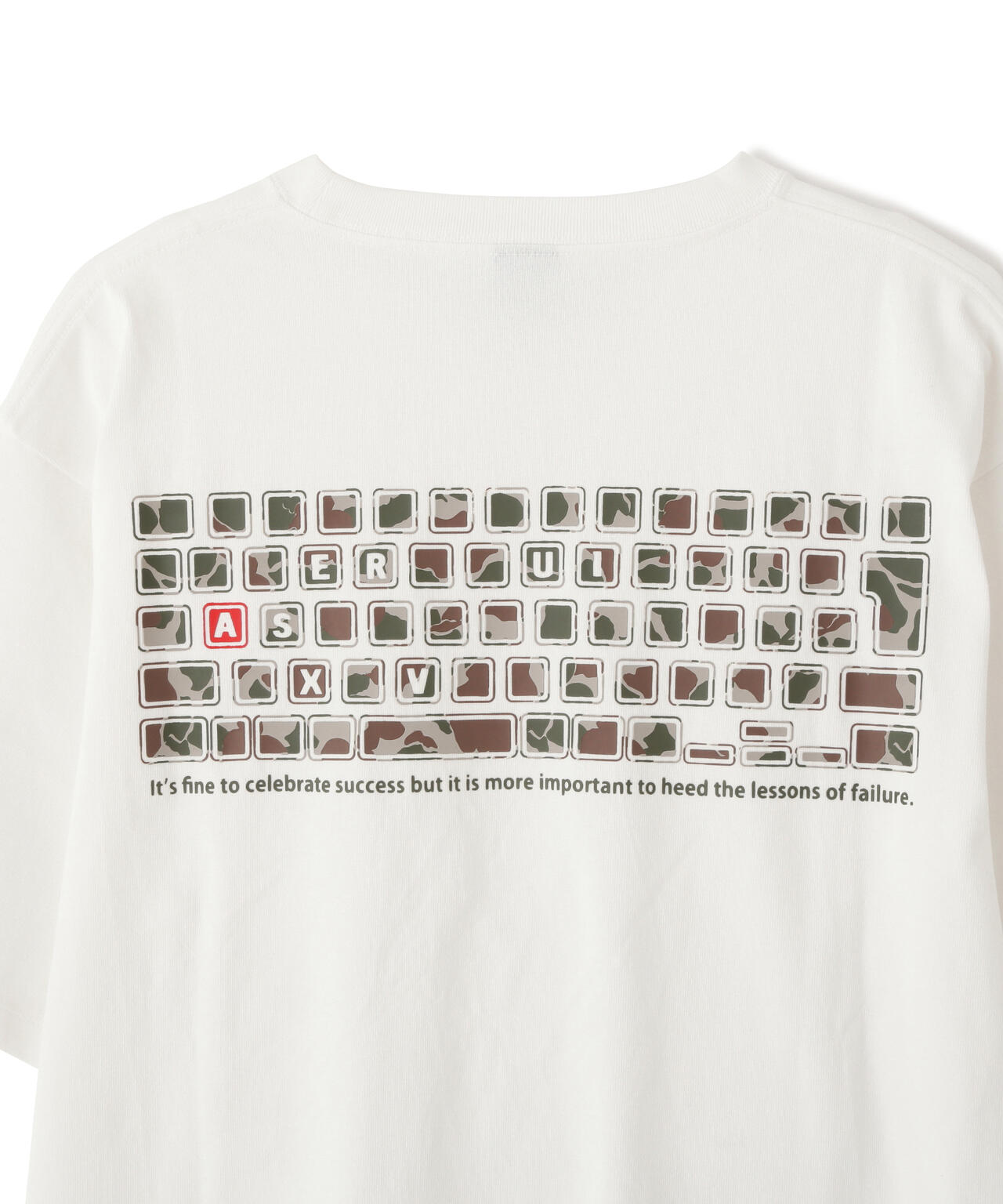 《WEB限定》CAMO KEYBOARD T-SHIRT "AVIREX" / カモ キーボード 半袖Tシャツ / AVIREX /