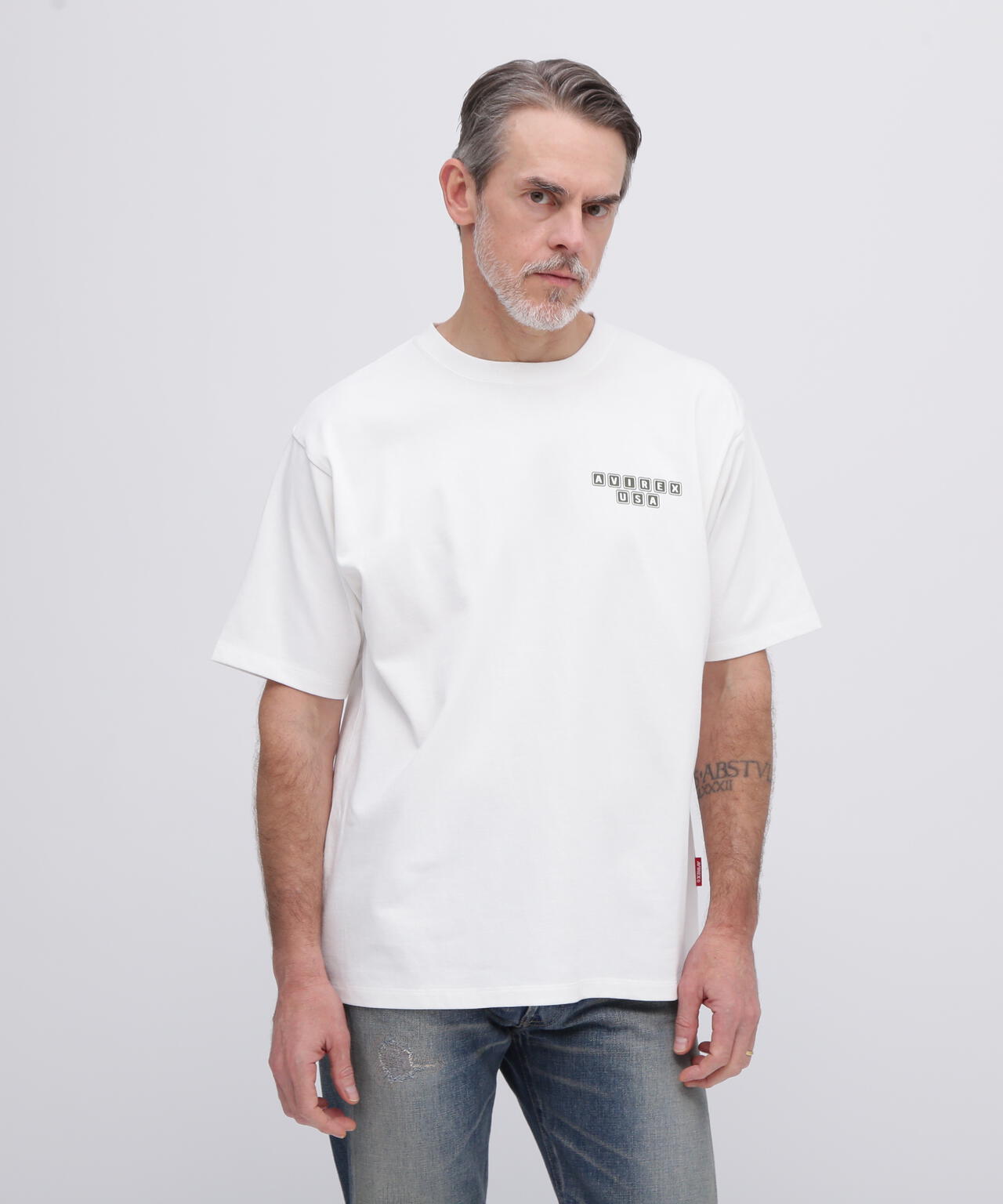 《WEB限定》CAMO KEYBOARD T-SHIRT "AVIREX" / カモ キーボード 半袖Tシャツ / AVIREX /