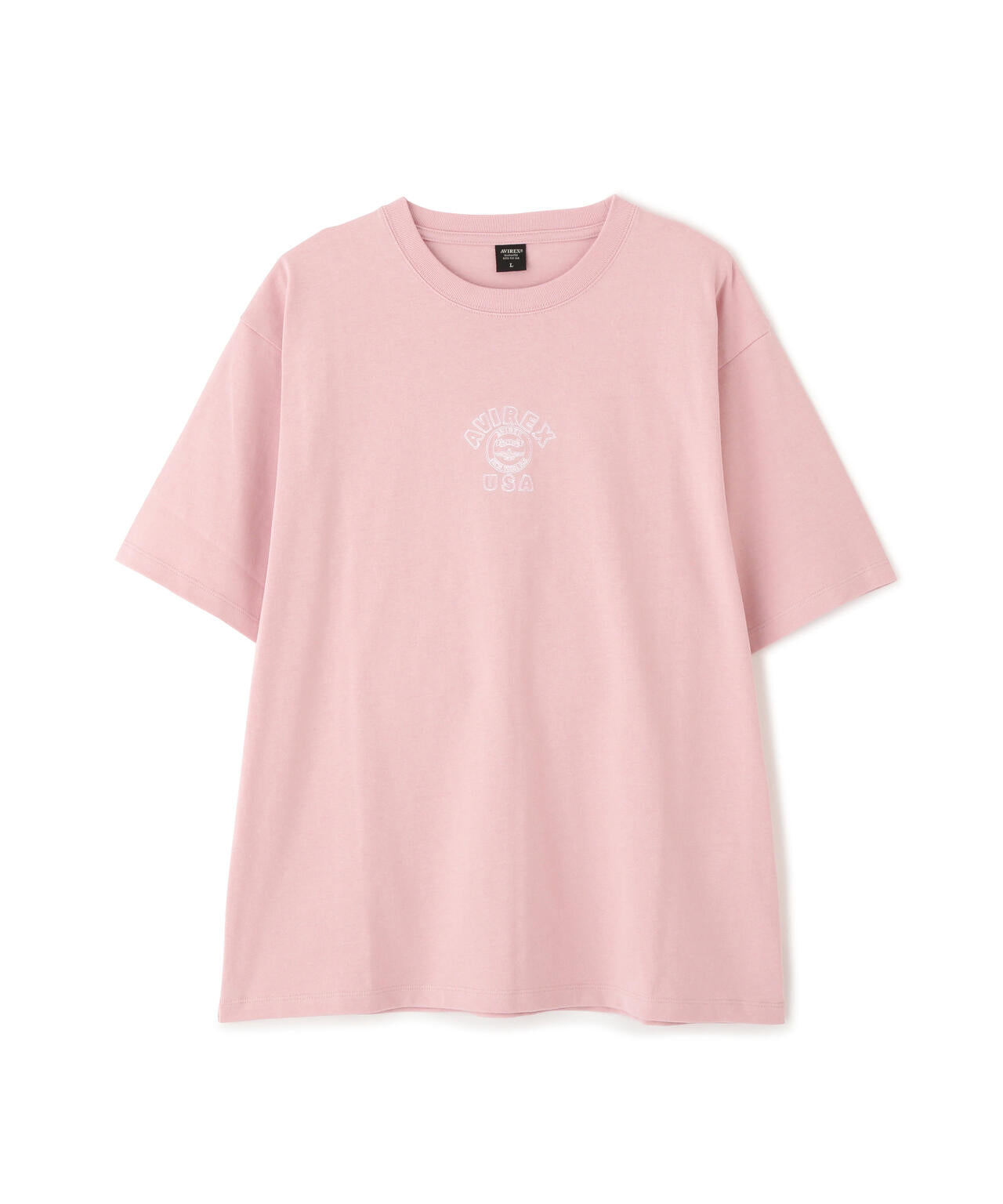 《WEB&DEPOT限定》ONE POINT EMB T-SHIRT"VARSITY LOGO" / ワンポイントロゴ 刺繍 半袖Tシャツ