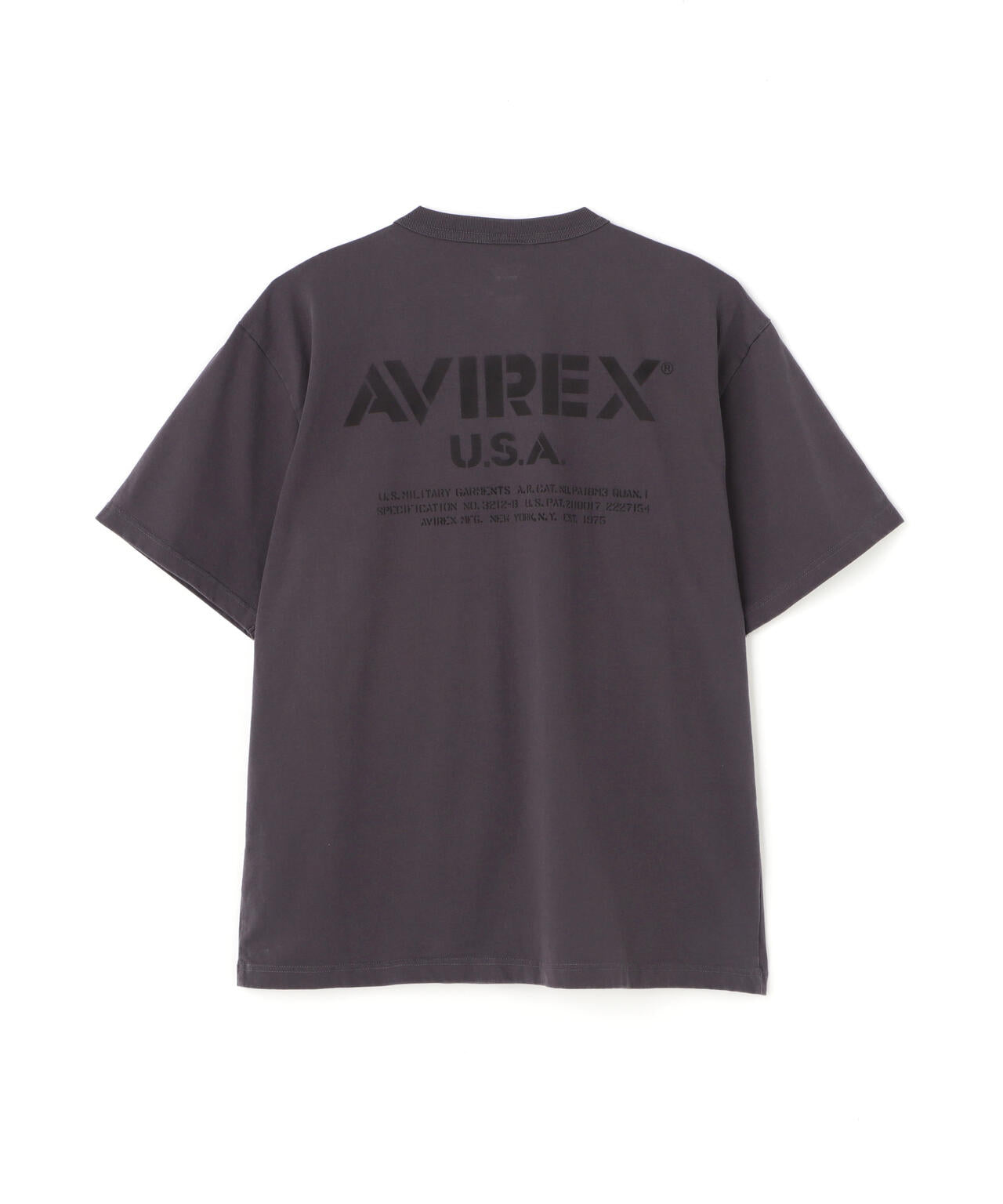 MIL. STENCIL OFFICIAL LOGO T-SHIRT / ステンシル オフィシャルロゴ 半袖Tシャツ