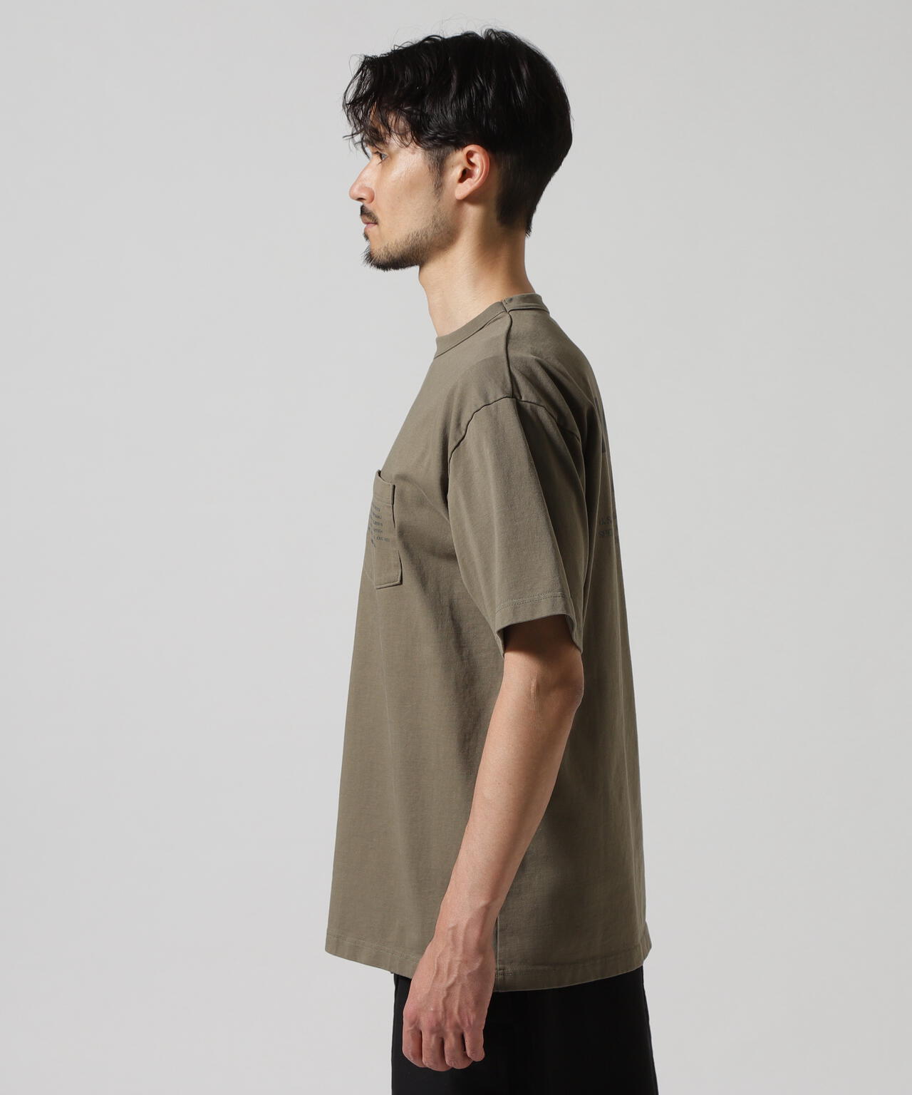 MIL. STENCIL OFFICIAL LOGO T-SHIRT / ステンシル オフィシャルロゴ 半袖Tシャツ