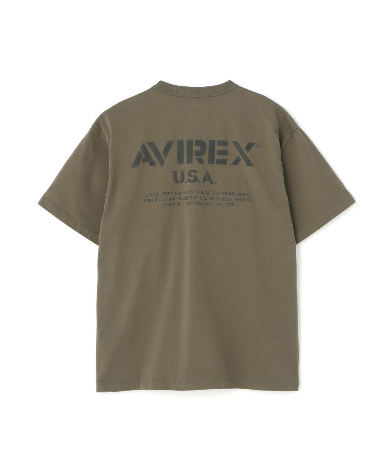 MIL. STENCIL OFFICIAL LOGO T-SHIRT / ステンシル オフィシャルロゴ 半袖Tシャツ