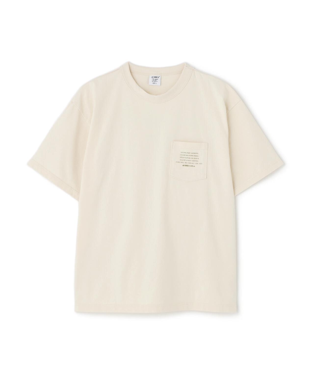MIL. STENCIL OFFICIAL LOGO T-SHIRT / ステンシル オフィシャルロゴ 半袖Tシャツ