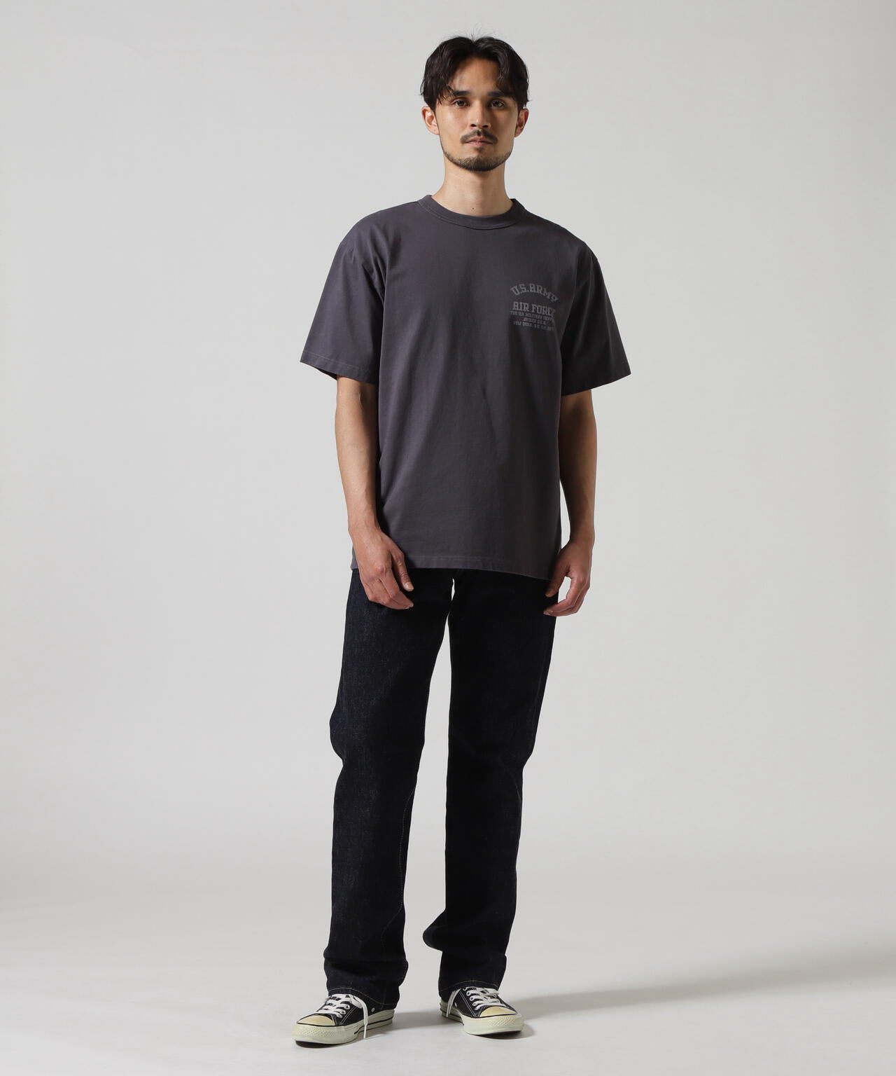 MIL. STENCIL T-SHIRT US ARMY AIR FORCE / ステンシル 半袖Tシャツ アーミー エアフォース