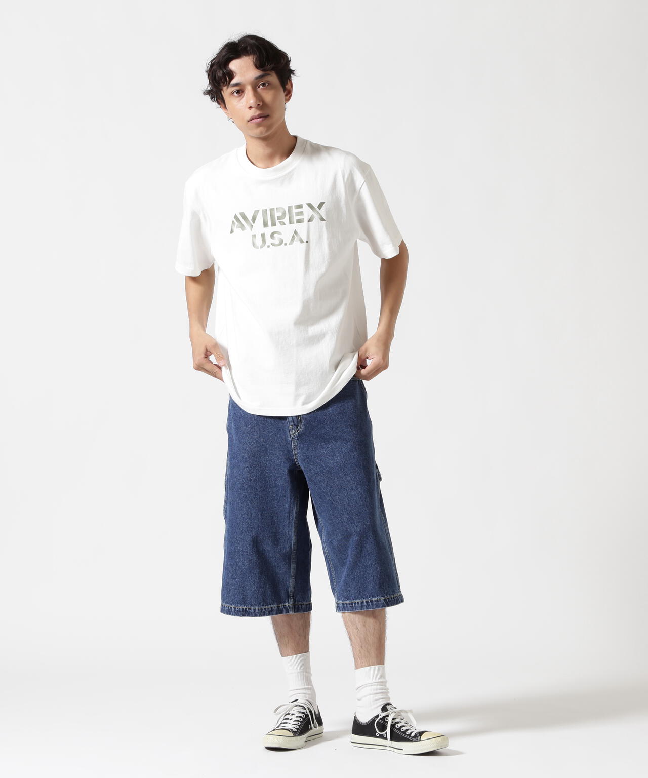 《WEB&DEPOT限定》STENCIL OFFICIAL LOGO T-SHIRT