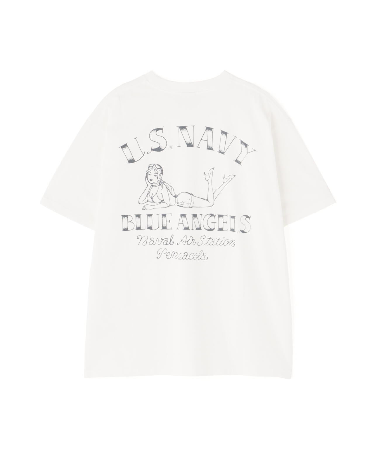 《WEB&DEPOT限定》PINUP GIRL T-SHIRT "BLUE ANGELS"