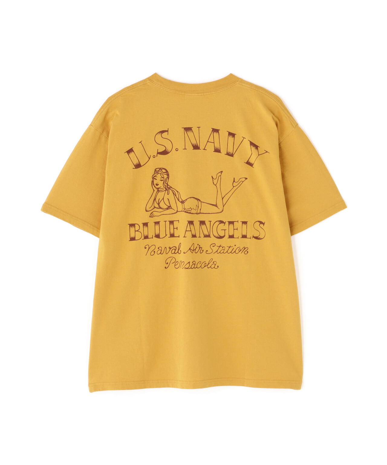 《WEB&DEPOT限定》PINUP GIRL T-SHIRT "BLUE ANGELS"
