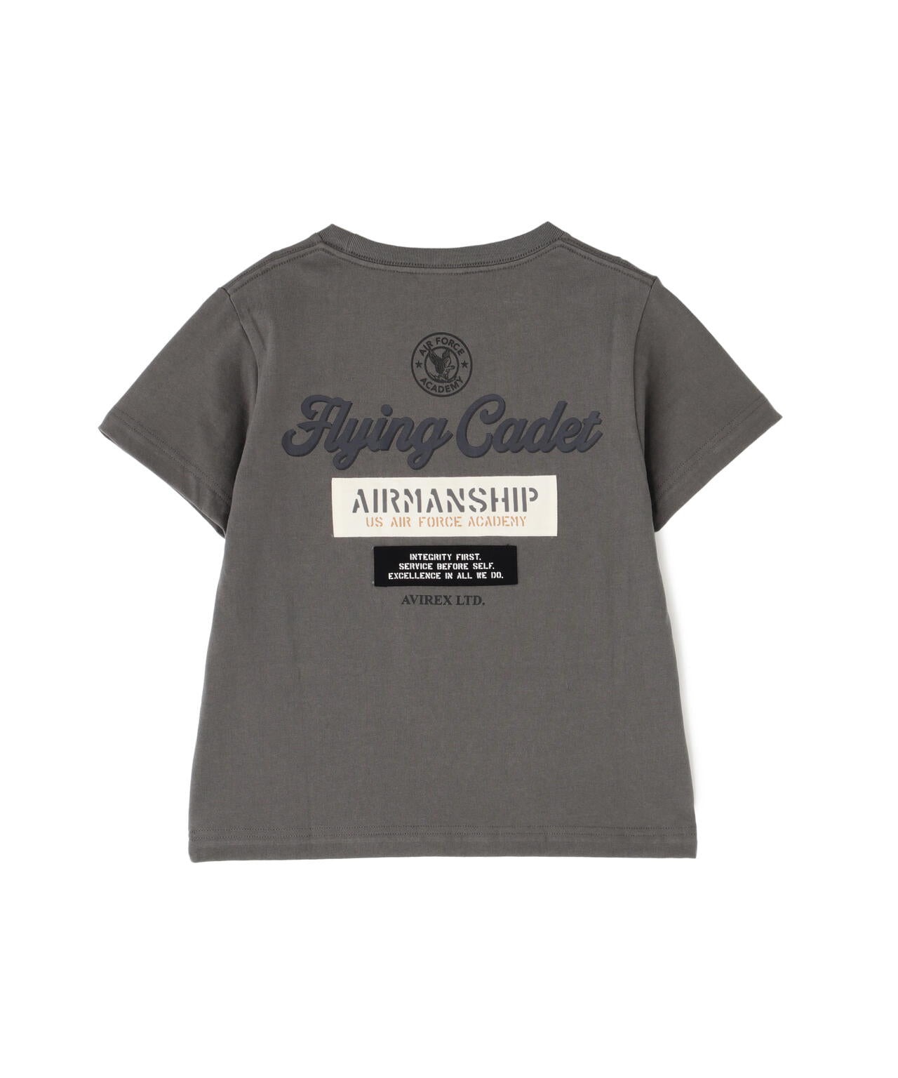 《KIDS / キッズ》CADET PATCH T-SHIRT / カデット パッチ 半袖Tシャツ / AVIREX / アヴィレックス