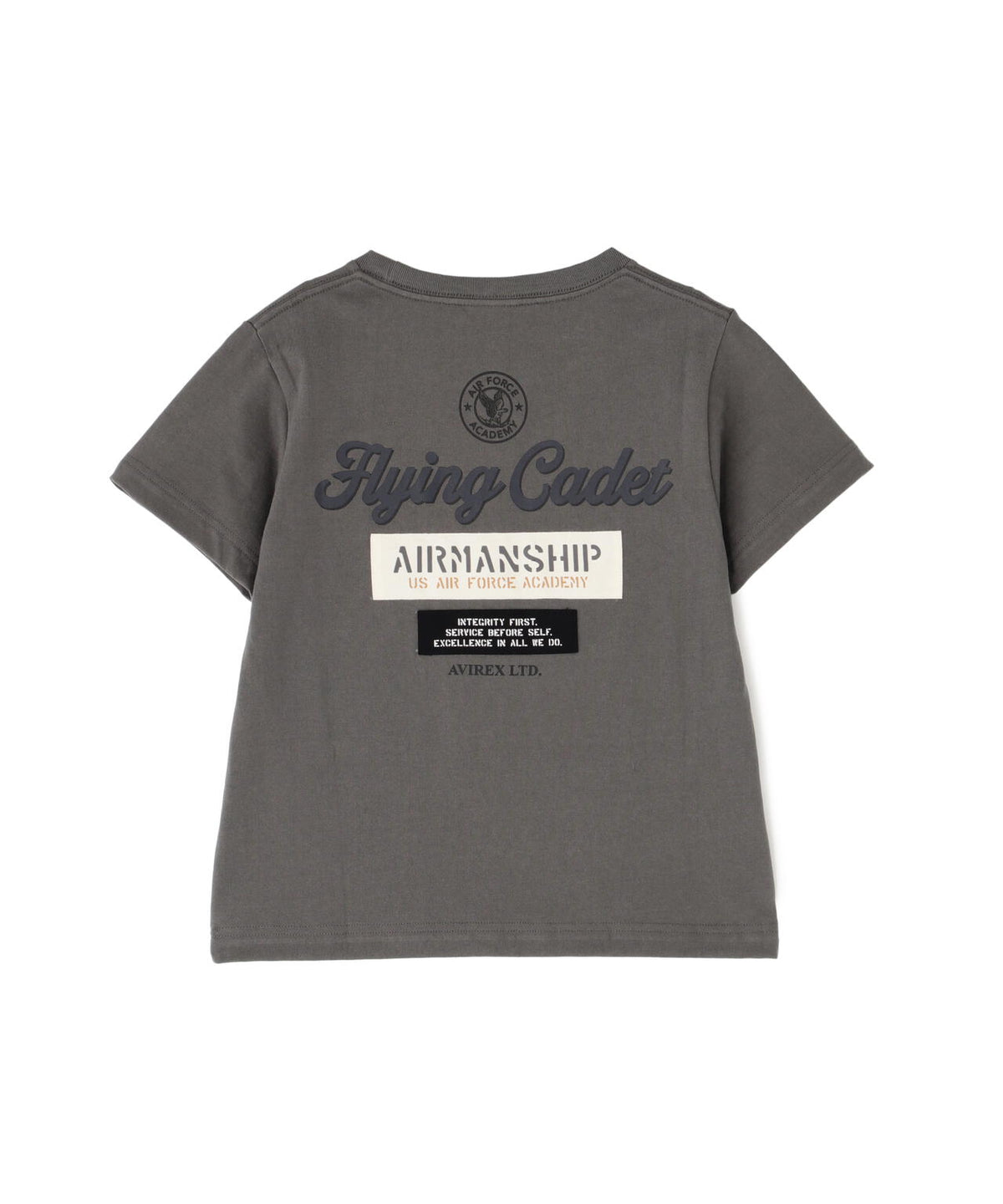 《KIDS / キッズ》CADET PATCH T-SHIRT / カデット パッチ 半袖Tシャツ / AVIREX / アヴィレックス