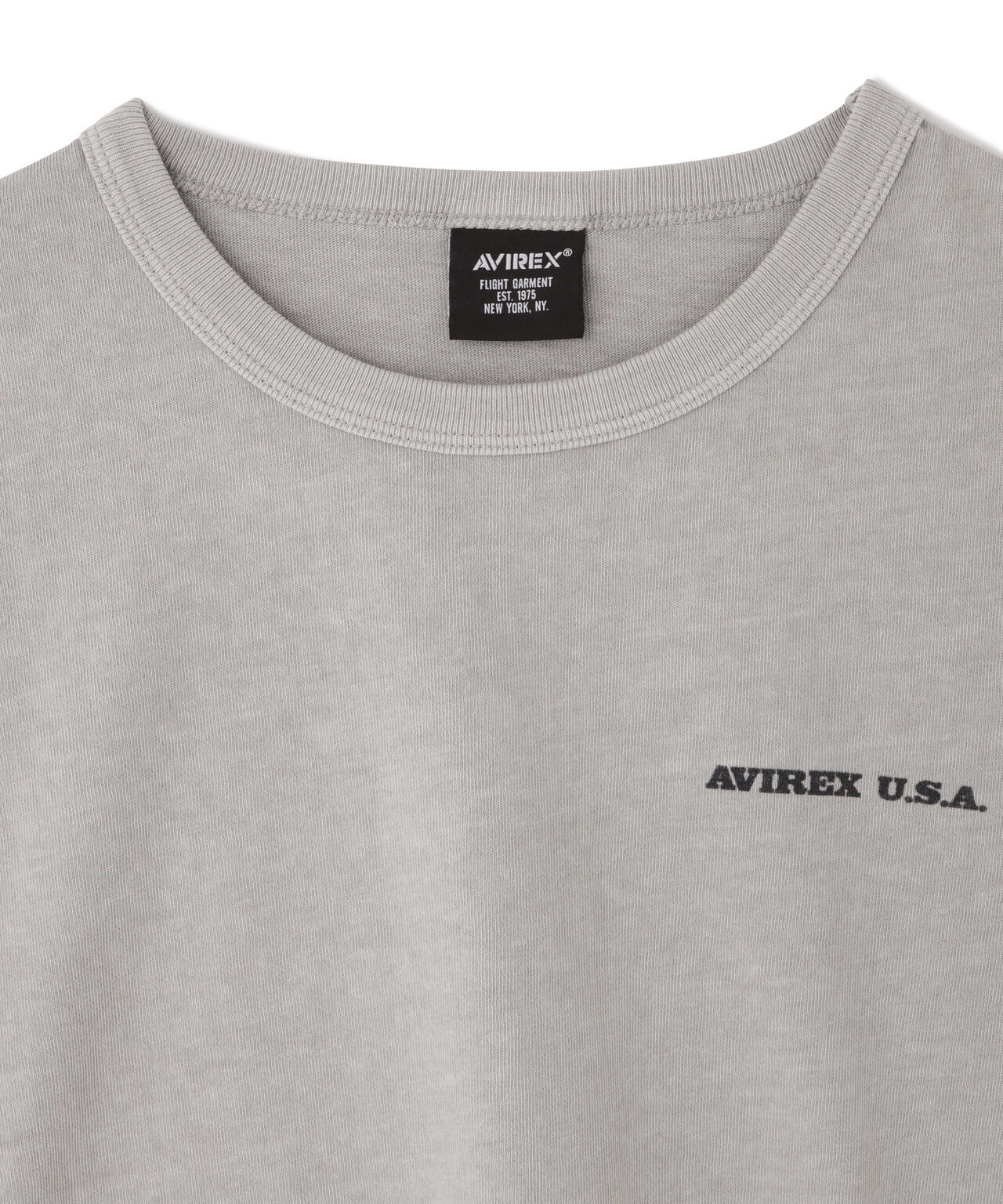 《KID'S/キッズ》FADE WASH PRINT T-SHIRT / フェイドウォッシュ プリント 半袖Tシャツ / AVIREX /