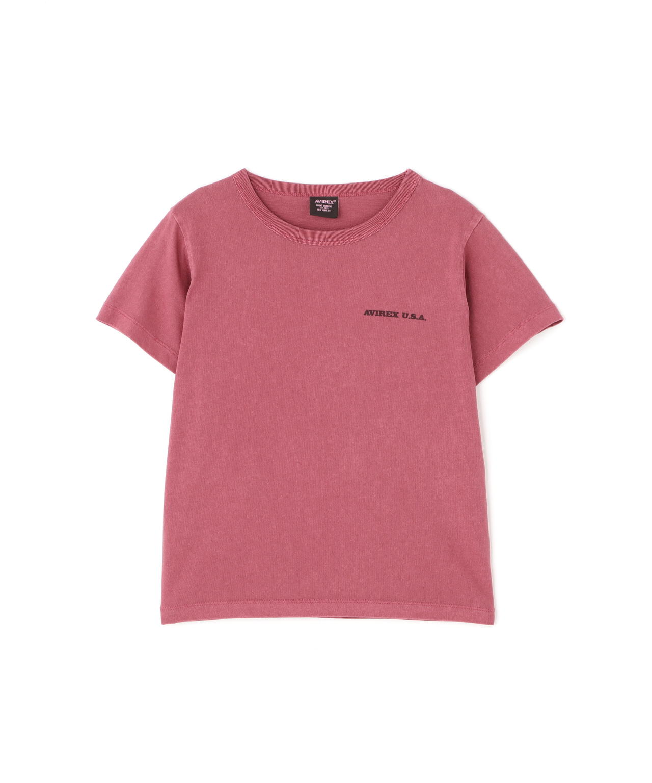 《KID'S/キッズ》FADE WASH PRINT T-SHIRT / フェイドウォッシュ プリント 半袖Tシャツ / AVIREX /