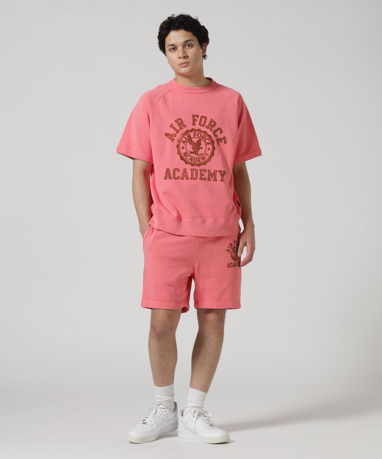 SWEAT T-SHIRT "USAFA" / スウェット 半袖Tシャツ / AVIREX / アヴィレックス