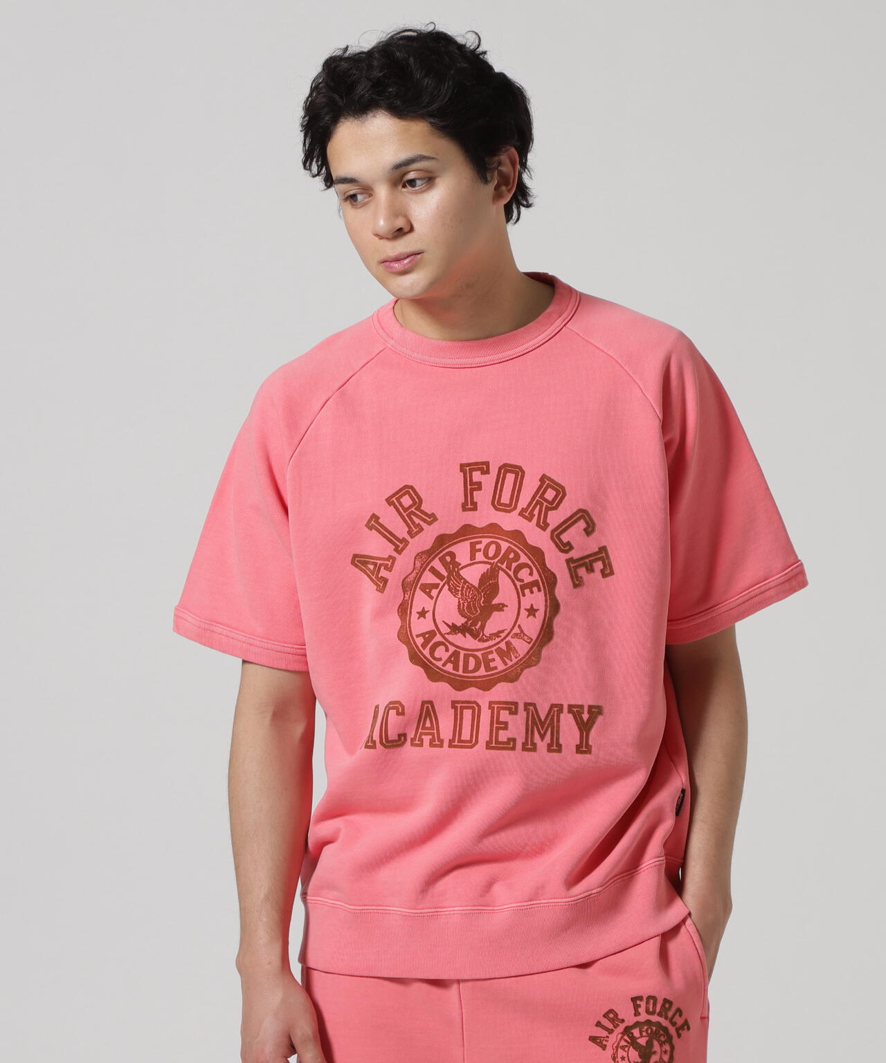 SWEAT T-SHIRT "USAFA" / スウェット 半袖Tシャツ / AVIREX / アヴィレックス