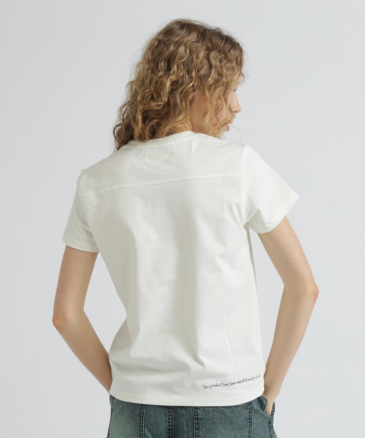 《WOMEN'S》MILITARY ORGANDY POCKET T-SHIRT/ミリタリーオーガンジーポケットTシャツ