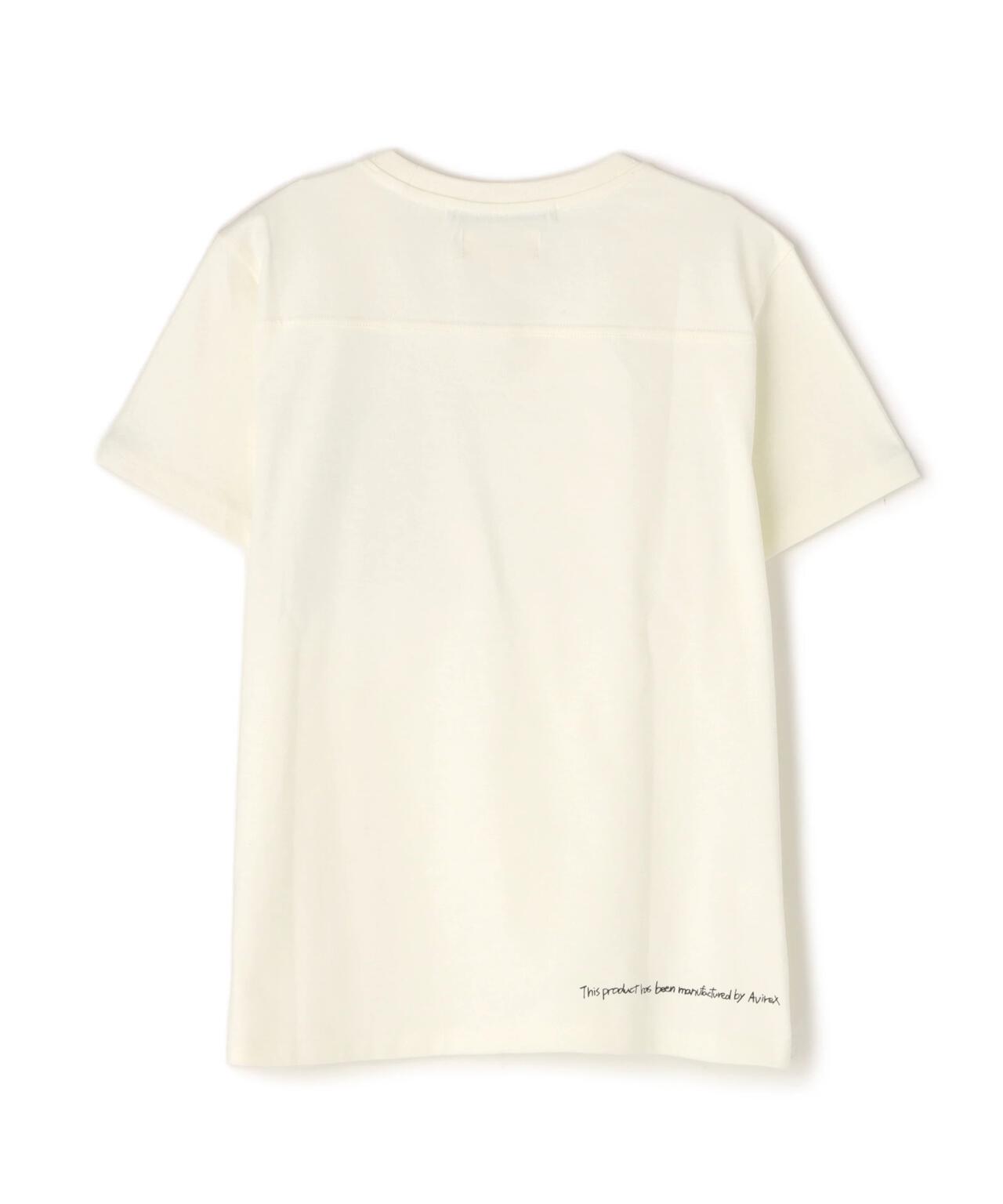 《WOMEN'S》MILITARY ORGANDY POCKET T-SHIRT/ミリタリーオーガンジーポケットTシャツ