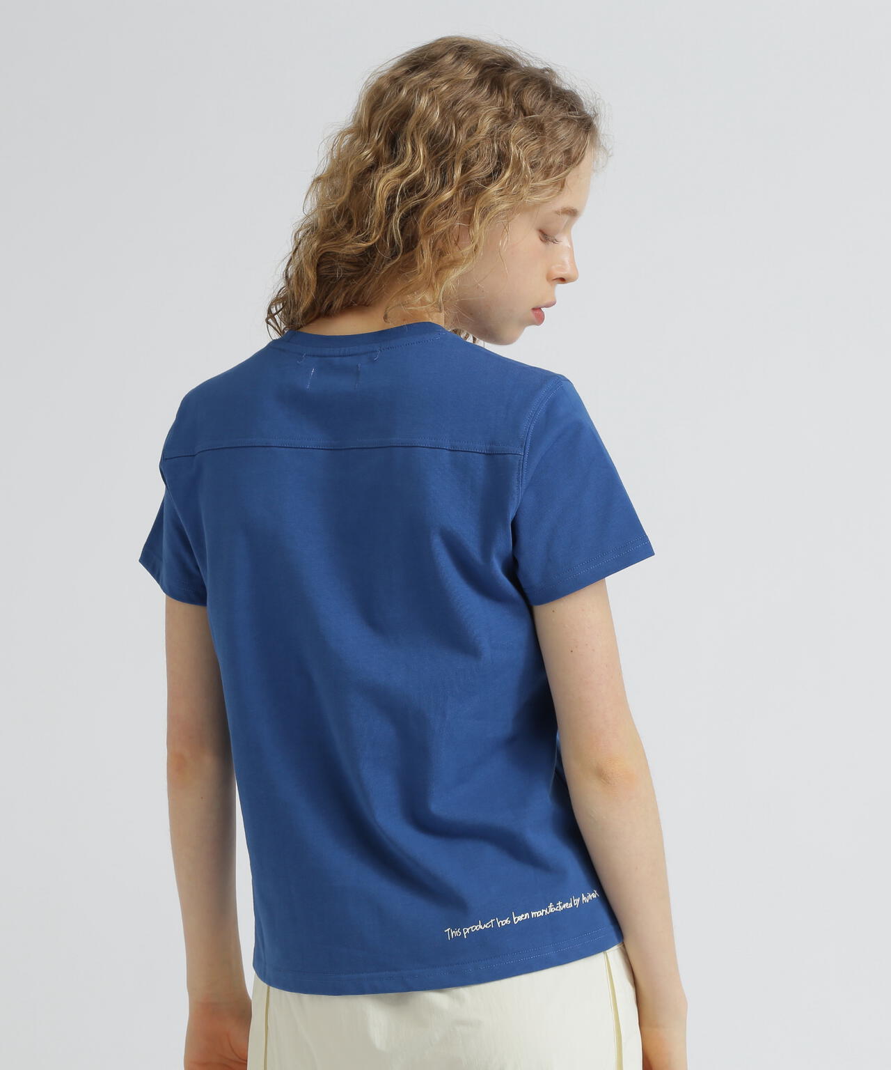 《WOMEN'S》MILITARY ORGANDY POCKET T-SHIRT/ミリタリーオーガンジーポケットTシャツ