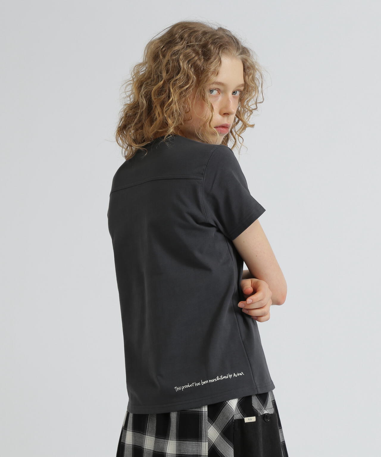 《WOMEN'S》MILITARY ORGANDY POCKET T-SHIRT/ミリタリーオーガンジーポケットTシャツ