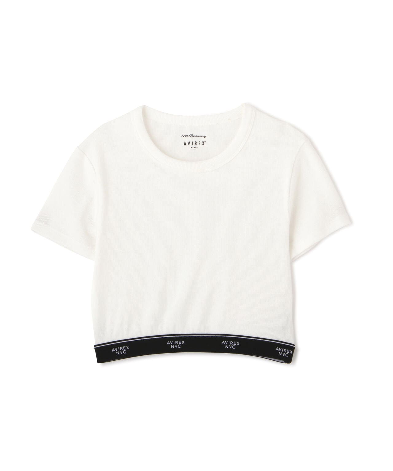 S/S LOGO RUBBER TAPE TOPS/ロゴラバーテープトップス